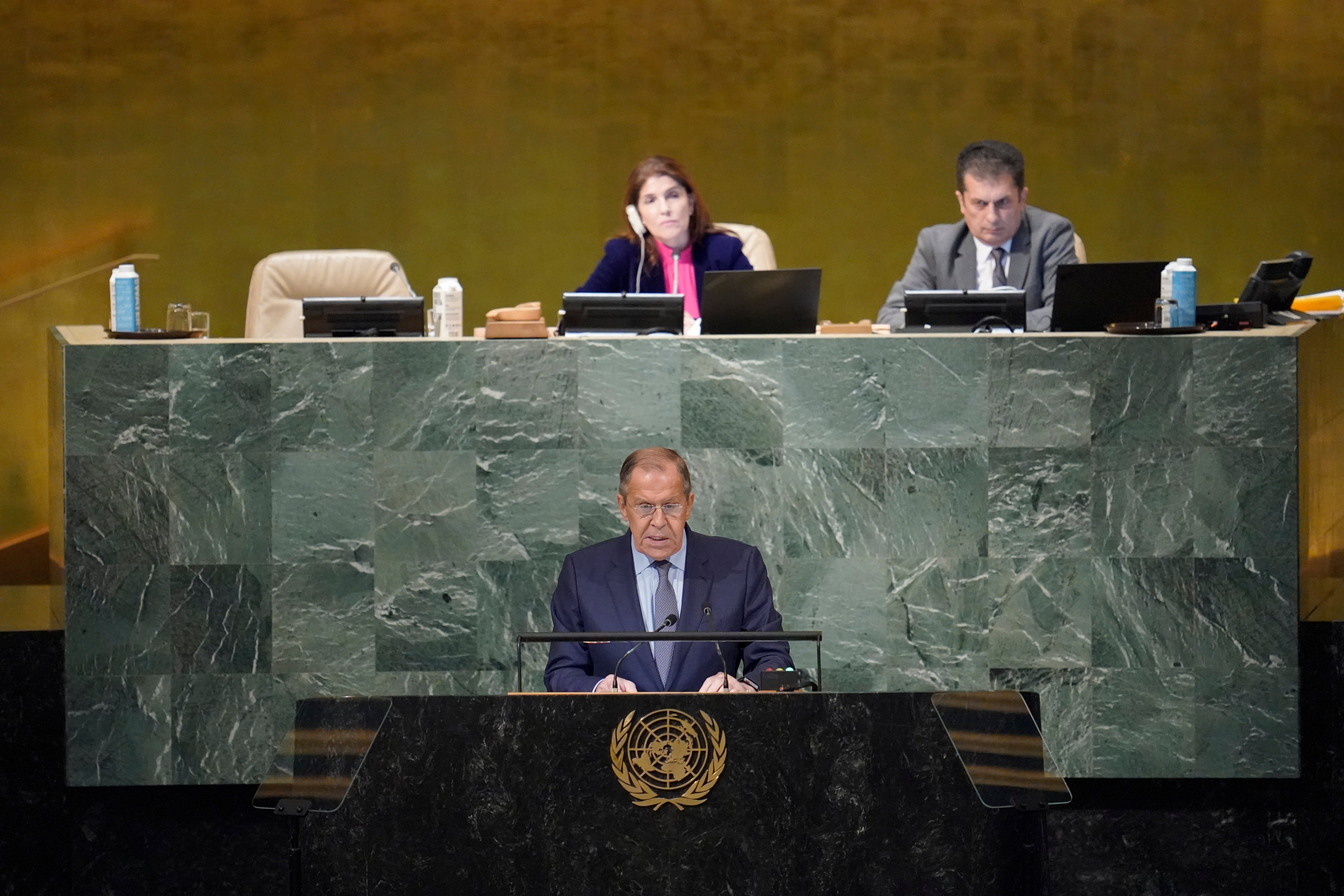 UN General Assembly Russia