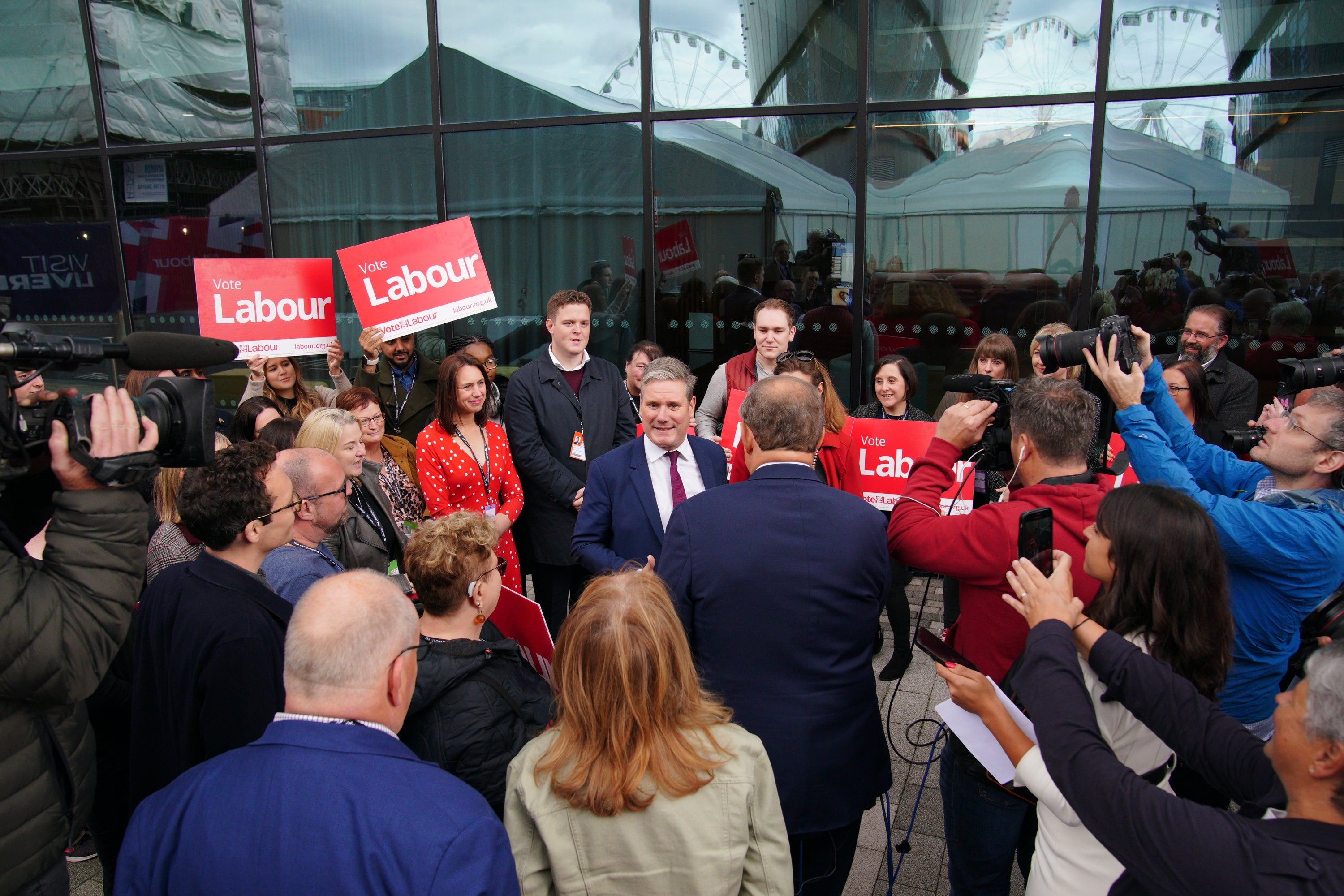 Sir Keir Starmer unveild the plans ahead of the Labour Party conference