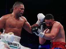 Joe Joyce finishes Joseph Parker to cap off relentless display and claim interim WBO heavyweight title