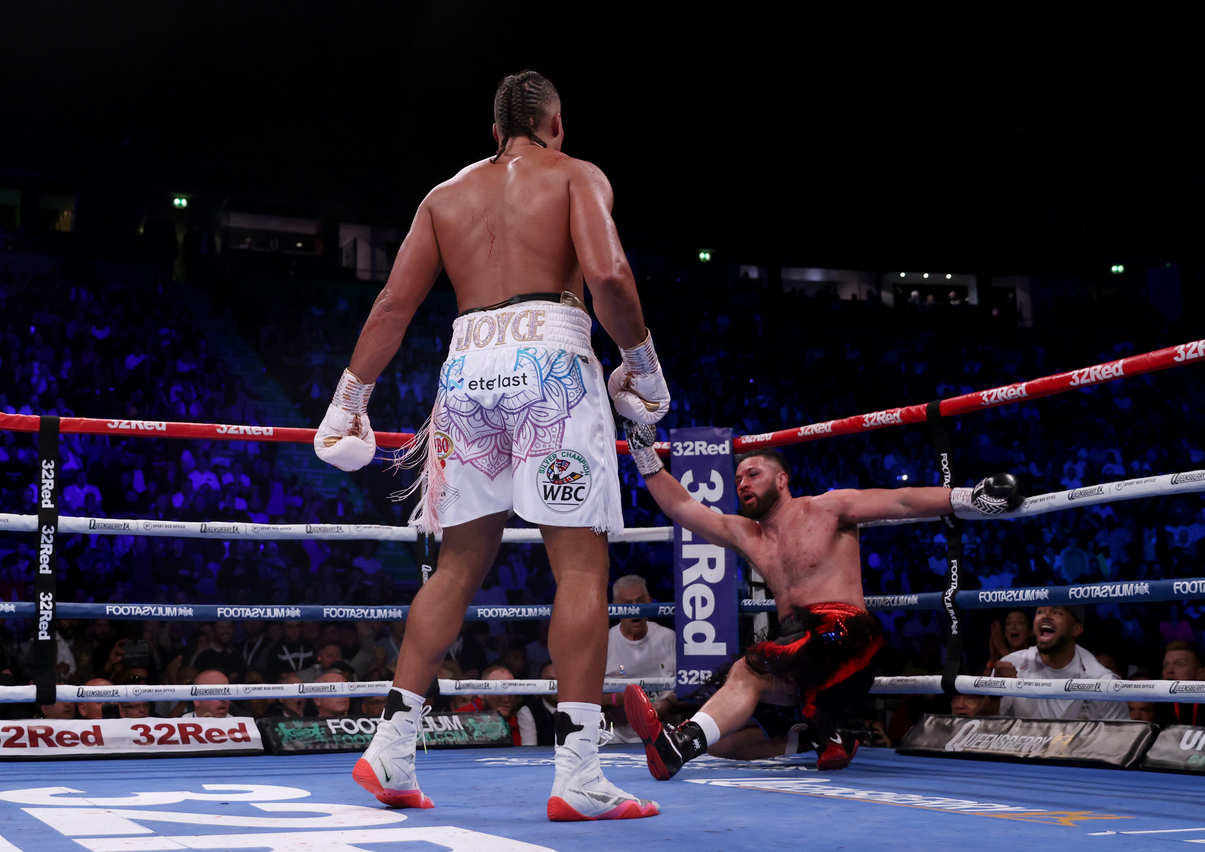 Joyce stopped Parker in the 11th round in Manchester