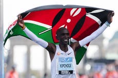 Eliud Kipchoge to attend Mini London Marathon after breaking world record in Berlin