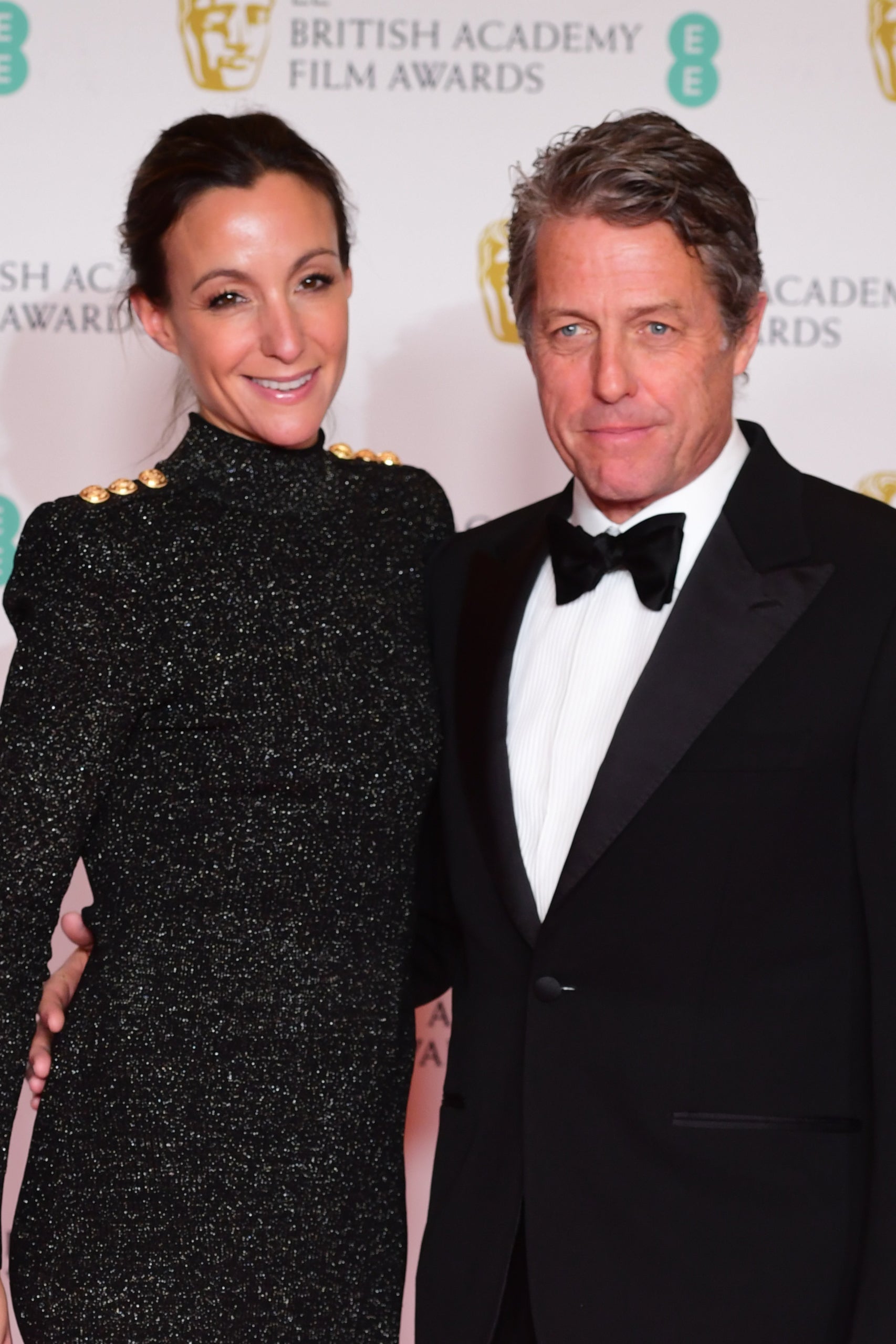 Hugh Grant and Anna Eberstein (Ian West/PA)