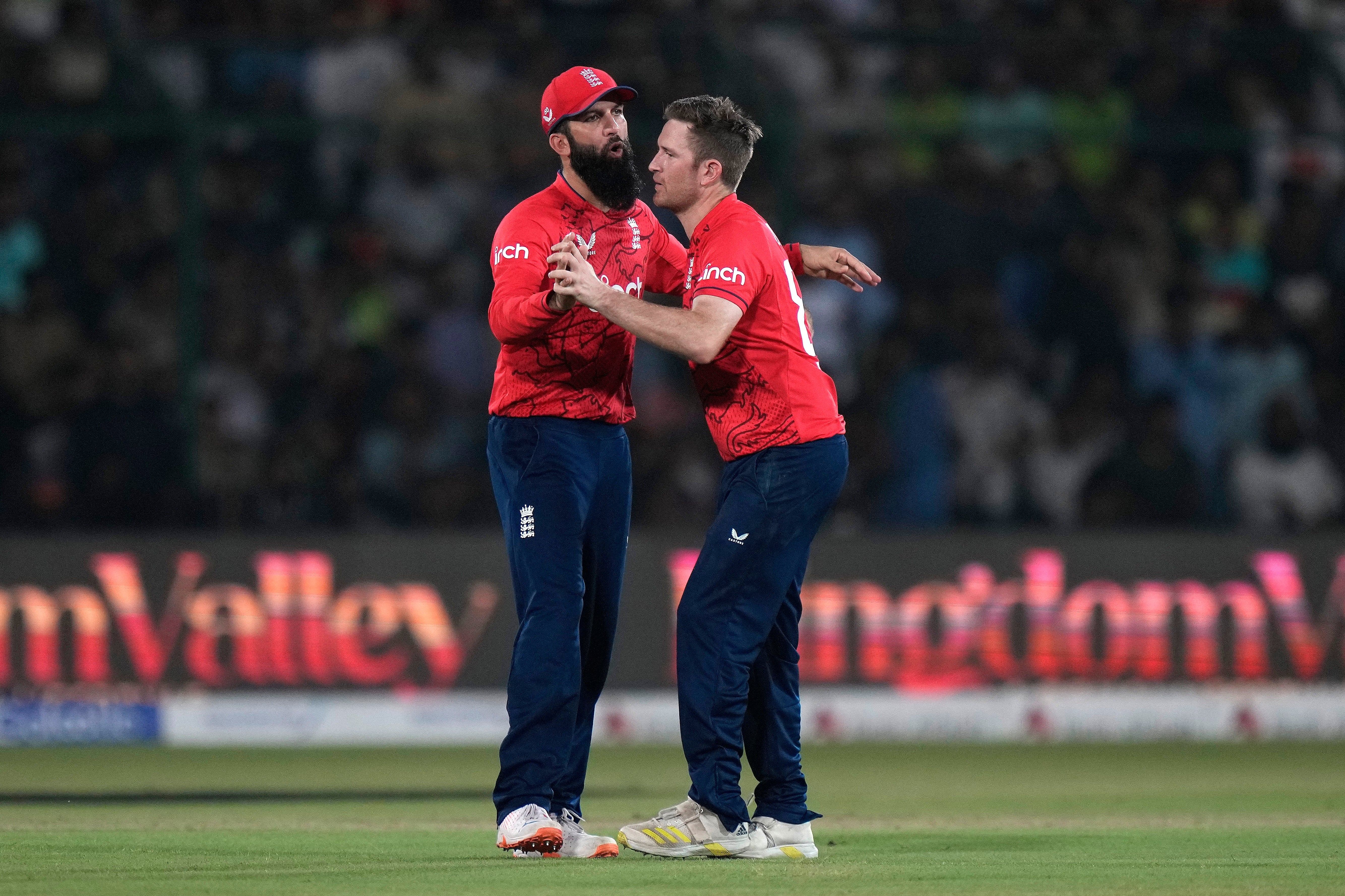 Liam Dawson took a wicket (Anjum Naveed/AP)