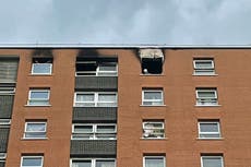 Man killed in Bristol tower block fire ‘died after climbing out window to escape’