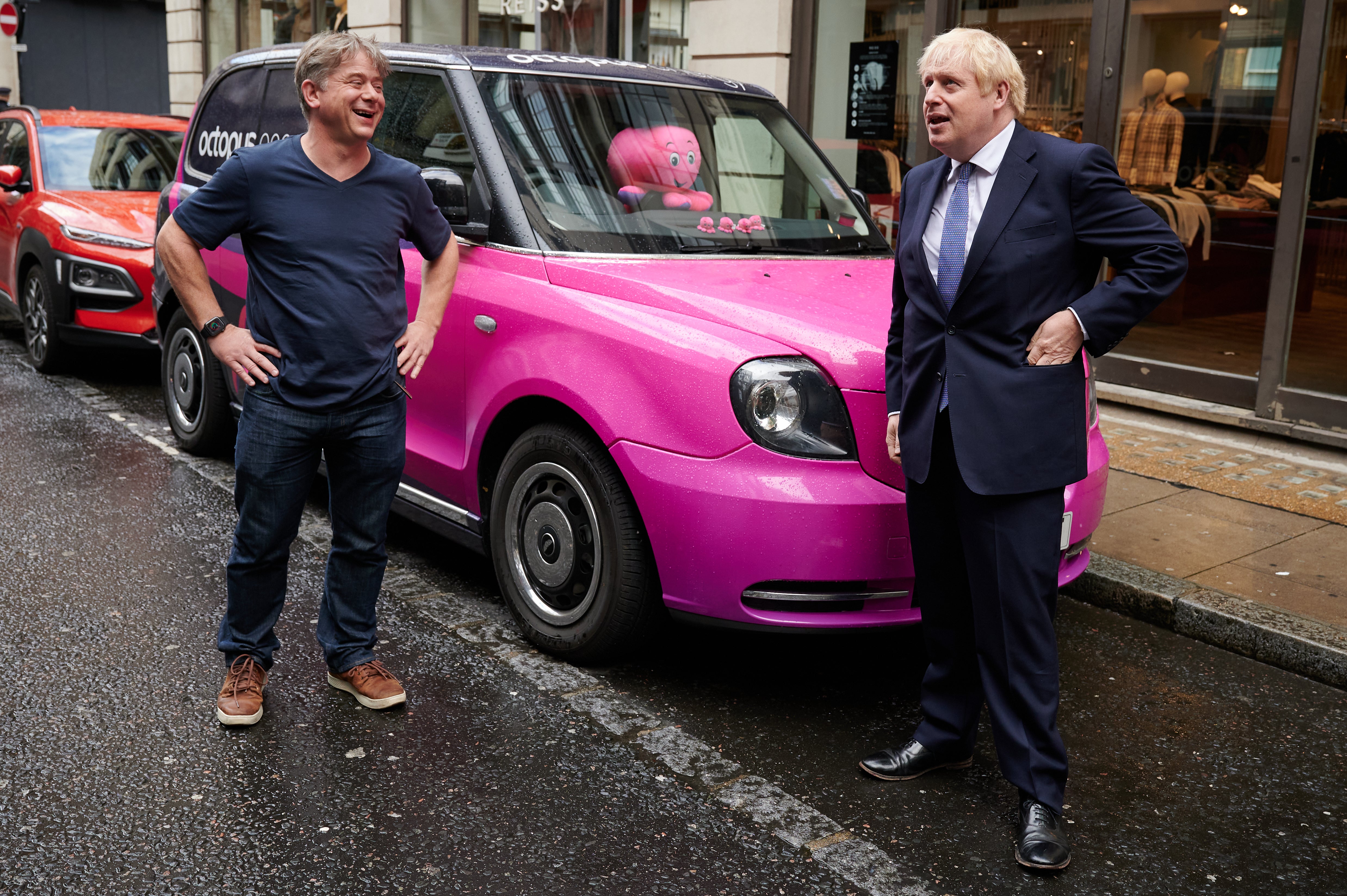 Mr Jackson (left) said that the Government needs an off ramp from the massive support it is providing on energy bills. (Leon Neal/PA)