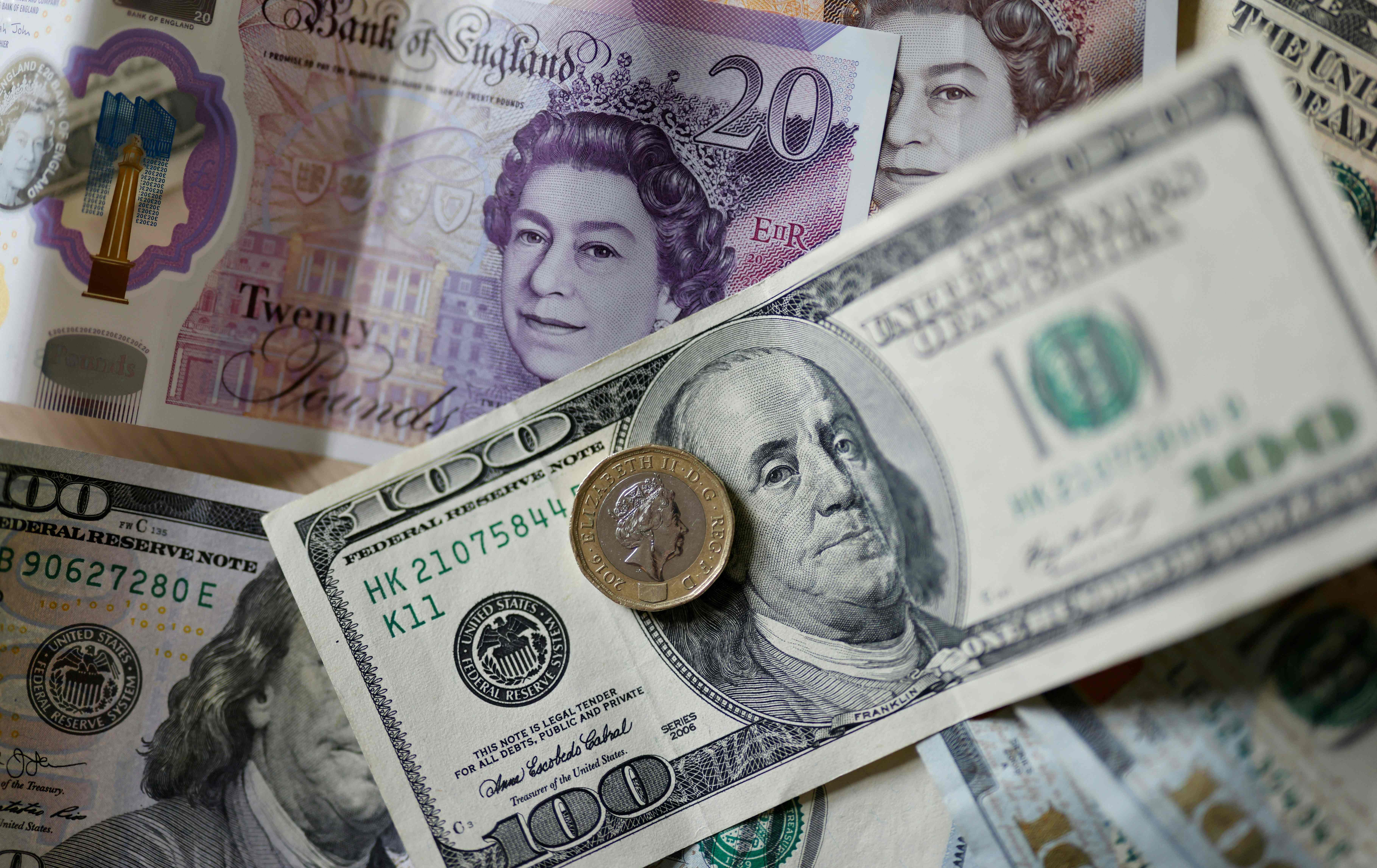Pound hits all-time low against dollar