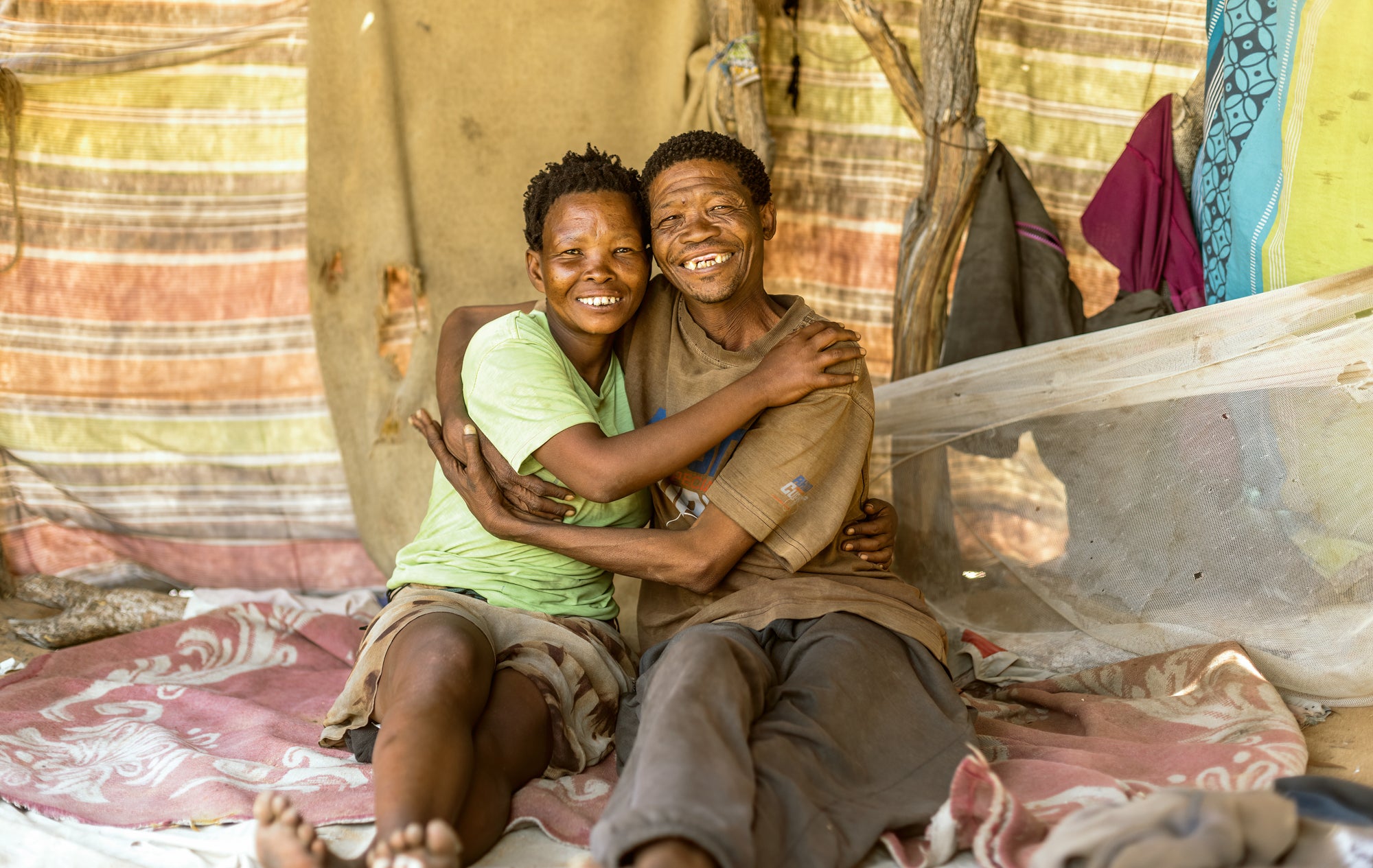 Davor says the dearest couple he met was a Bushman and his wife from Namibia. (Davor Rostuhar/PA Real Life)