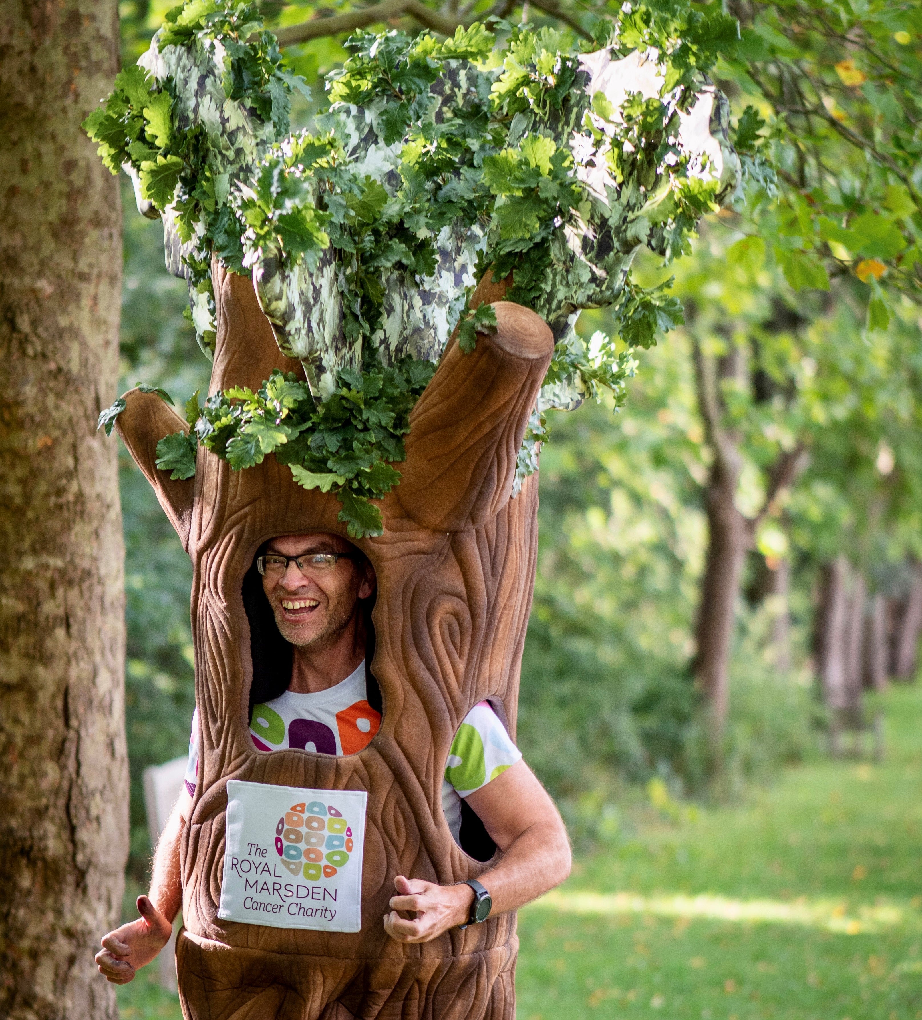 Rob Duncombe is running the London Marathon for The Royal Marsden Cancer Charity (Chris Salmen/PA)