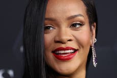 Rihanna: Justin Bieber and Katy Perry among celebs sharing stunned reactions to Super Bowl headline news