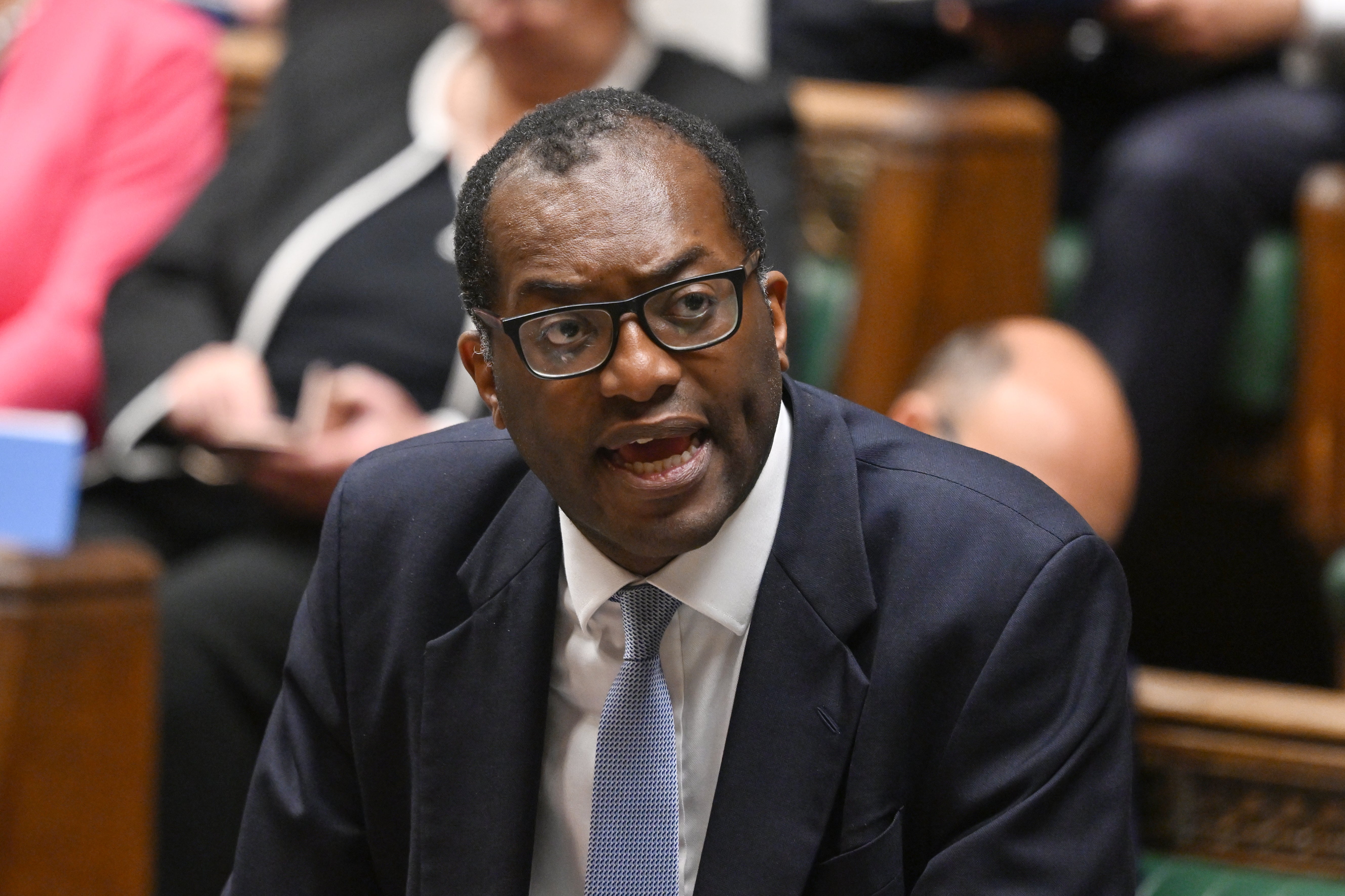 Kwasi Kwarteng announcing the government’s plans on Friday