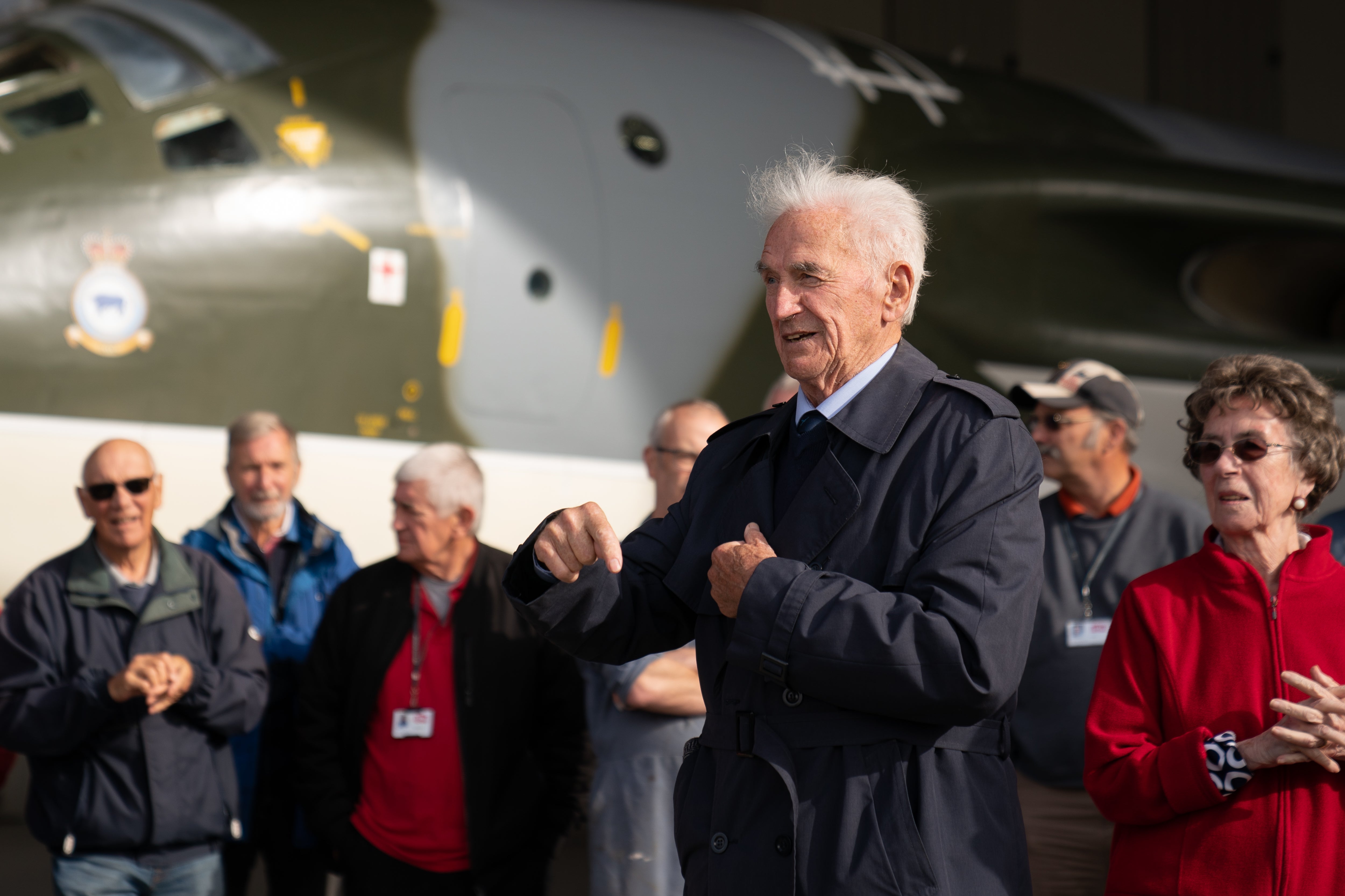 Cold War veteran former Group Captain Alistair Sutherland, who was once a navigator on the plane