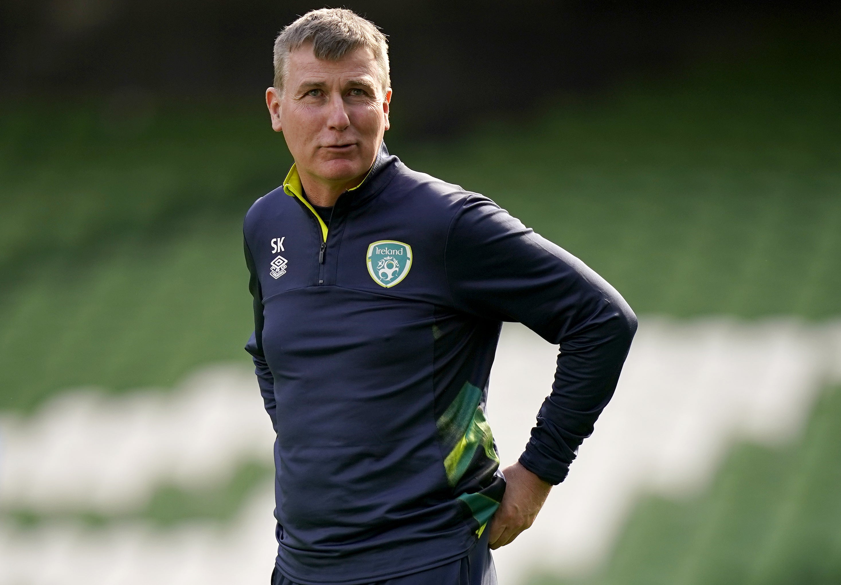 Republic of Ireland manager Stephen Kenny is confident there is more to come from his team (Niall Carson/PA)