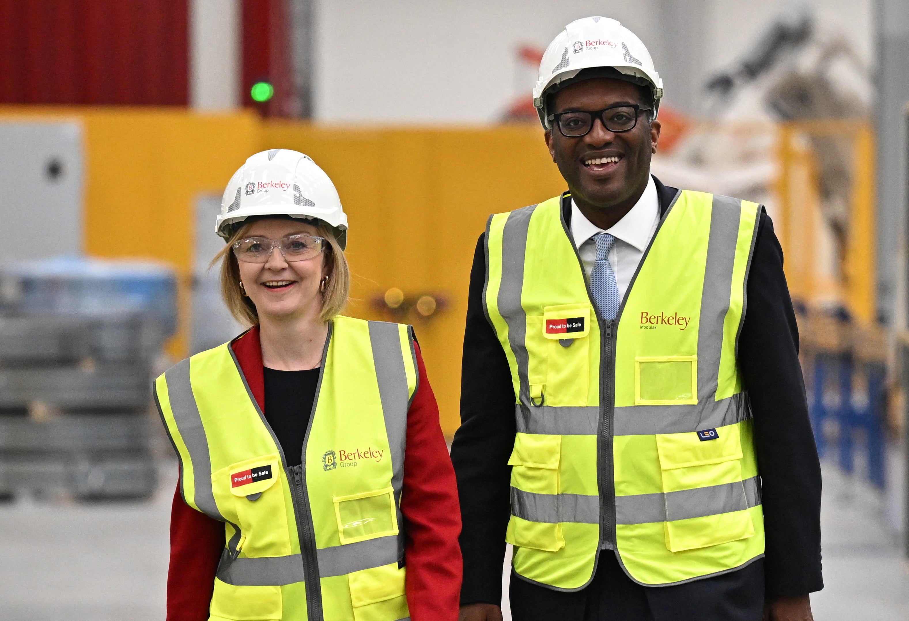 Prime minister Liz Truss and chancellor Kwasi Kwarteng