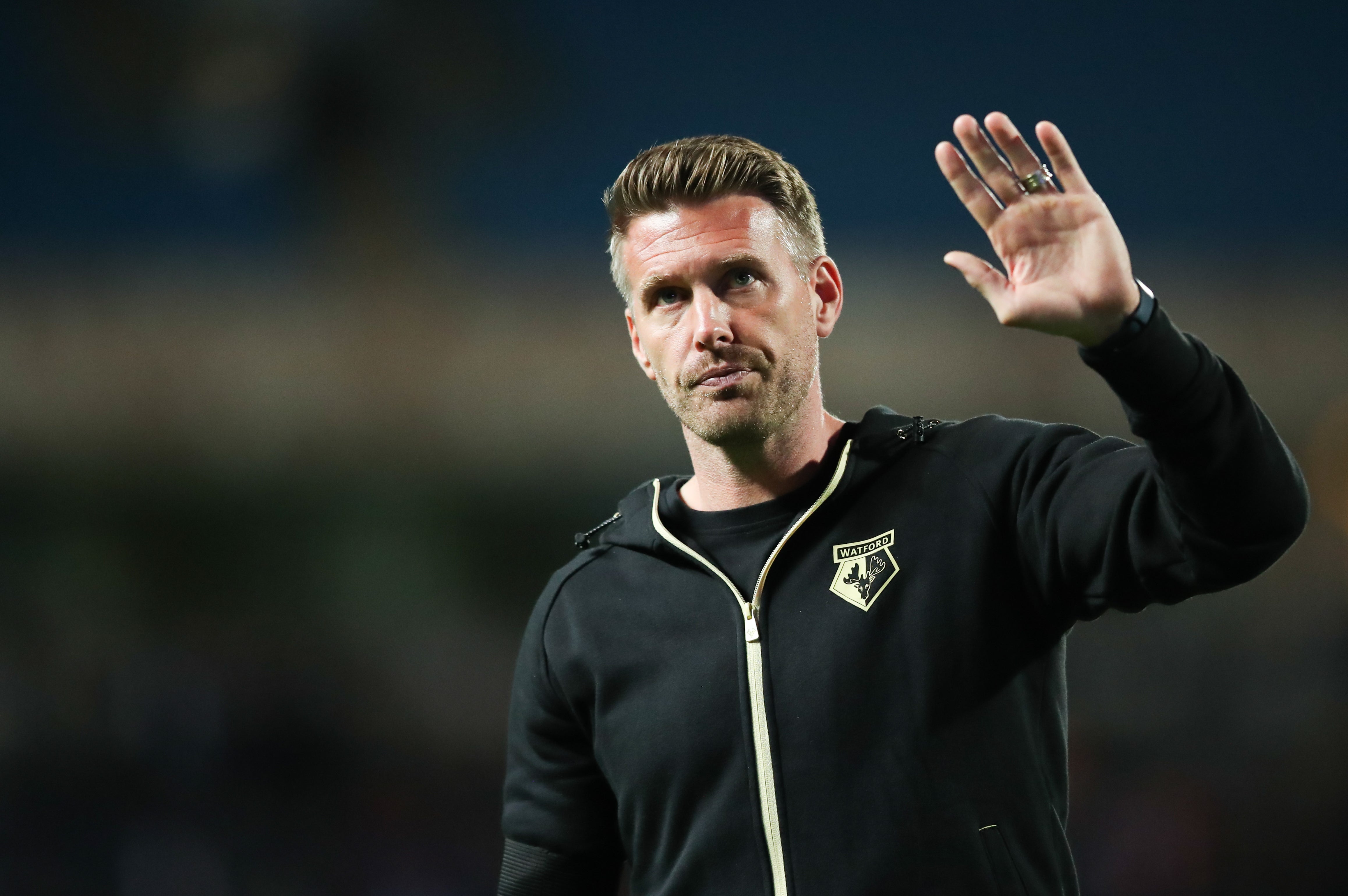 Rob Edwards is waving goodbye to Watford (Isaac Parkin/PA)