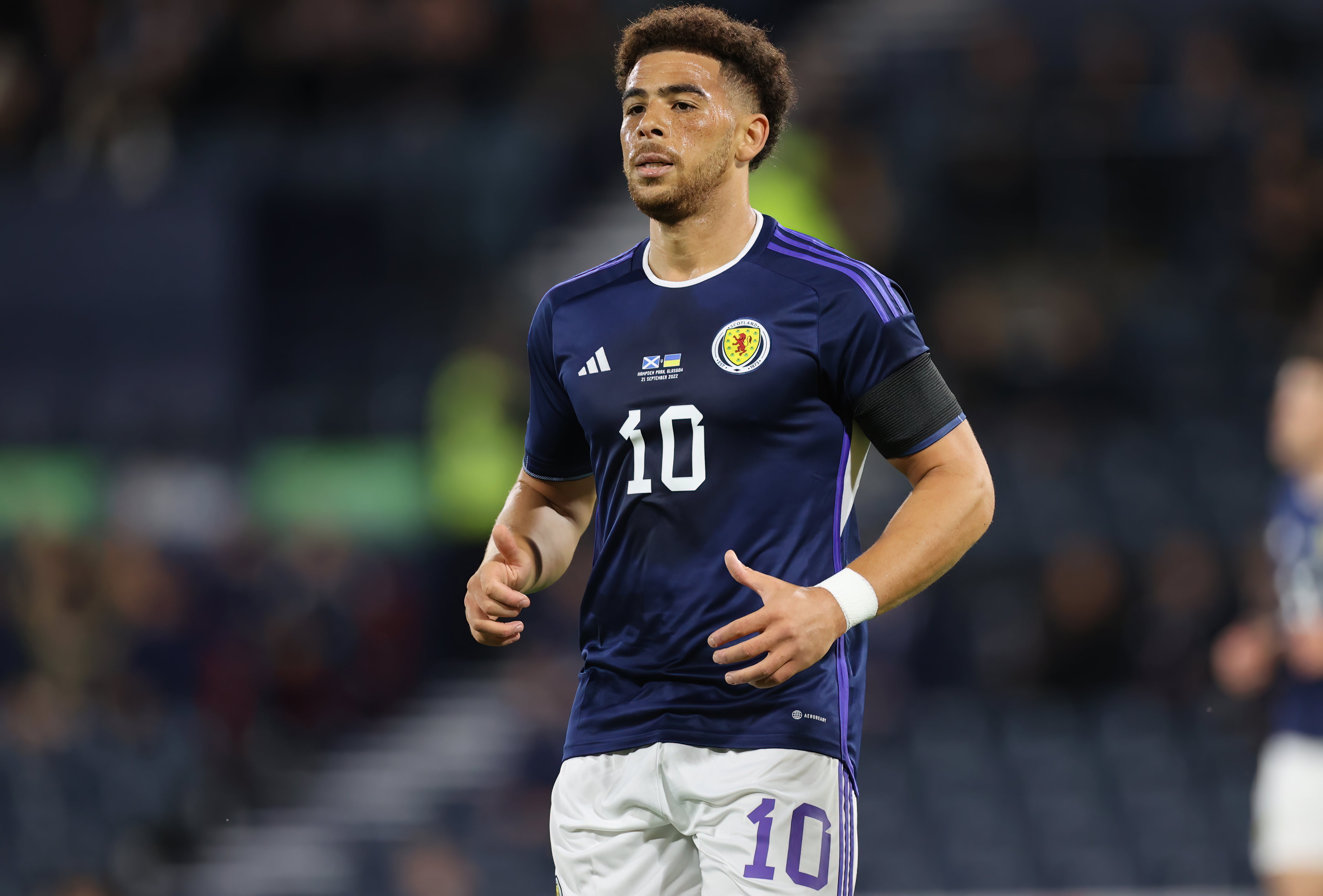 Scotland’s Che Adams looking for positve end to Nations League campaign (Steve Welsh/PA)