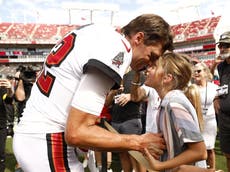 Tom Brady shares sweet pregame moment with children as wife Gisele Bündchen skips NFL game