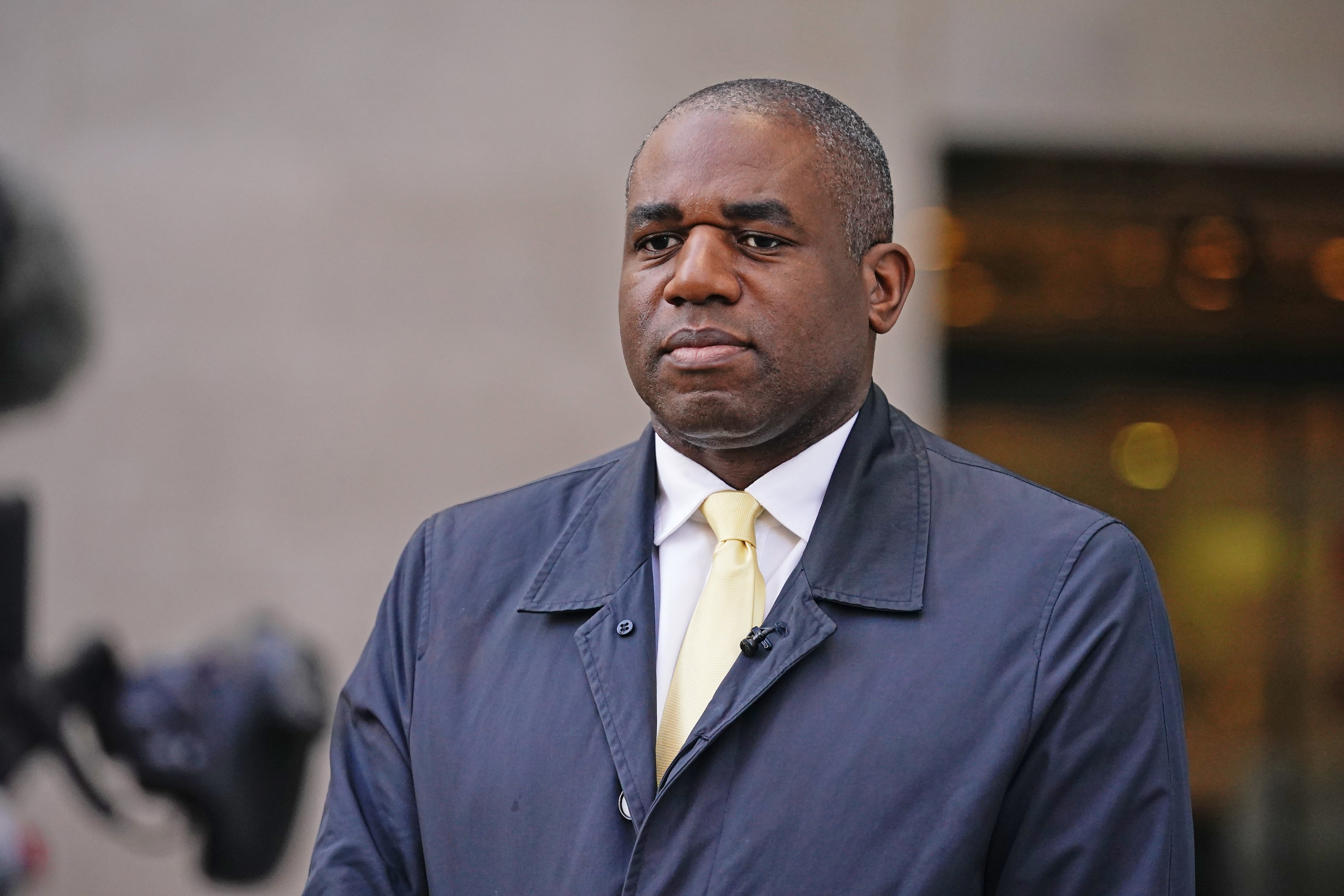 Shadow foreign secretary David Lammy promises a ‘reset’