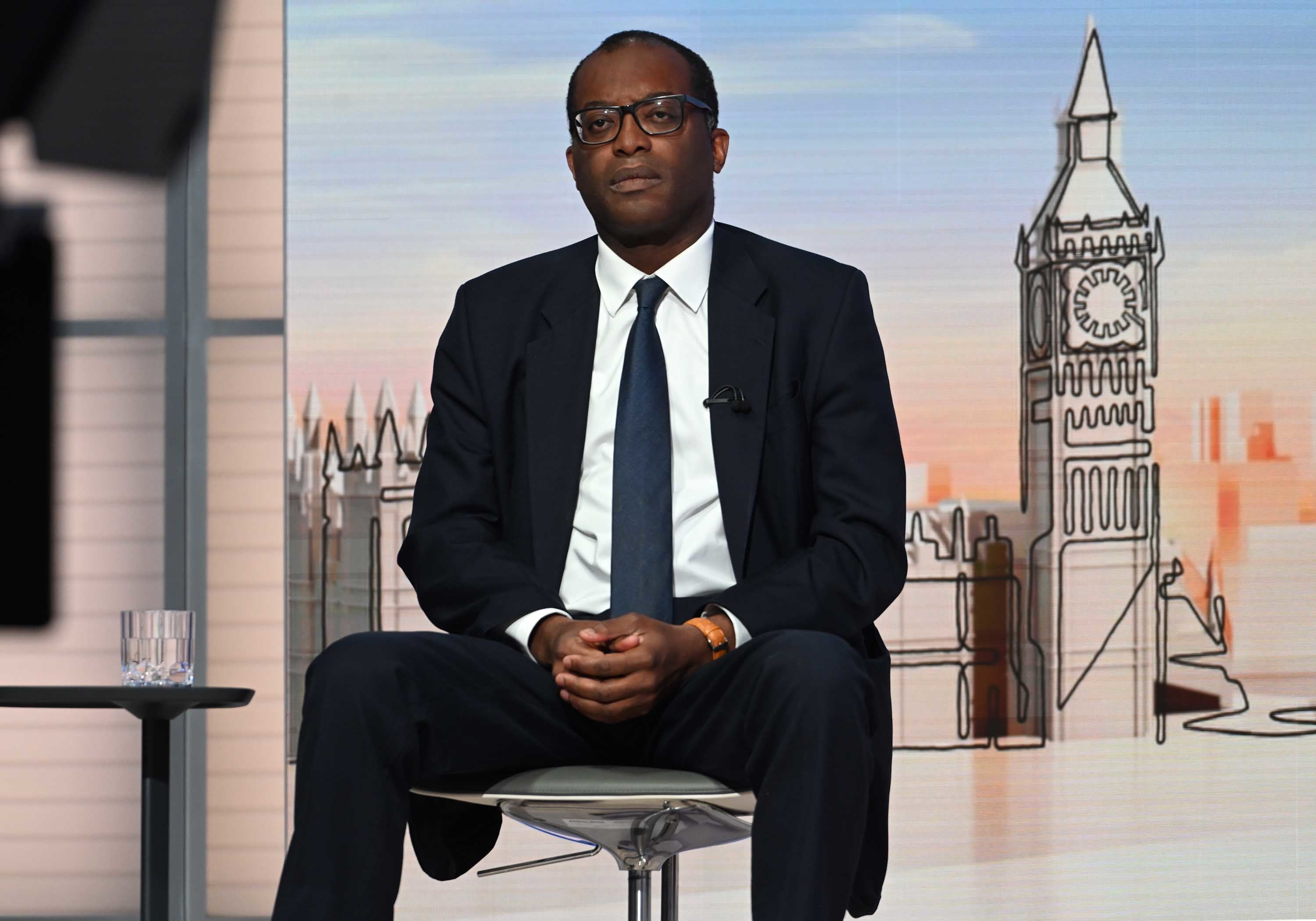 Chancellor Kwasi Kwarteng (Jeff Overs/BBC/PA)