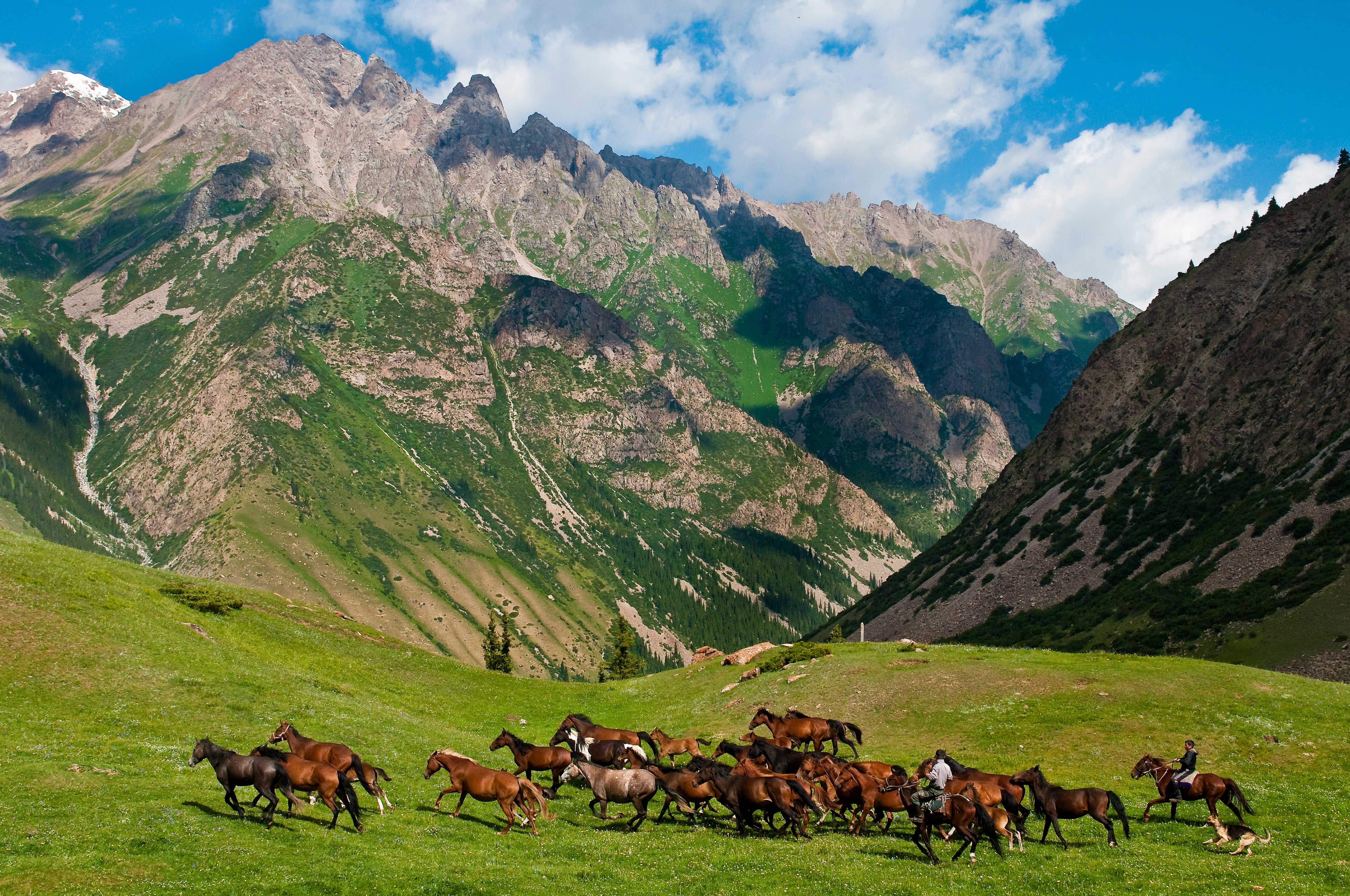 Kyrgyzstan did not exist on maps until the early 1990s