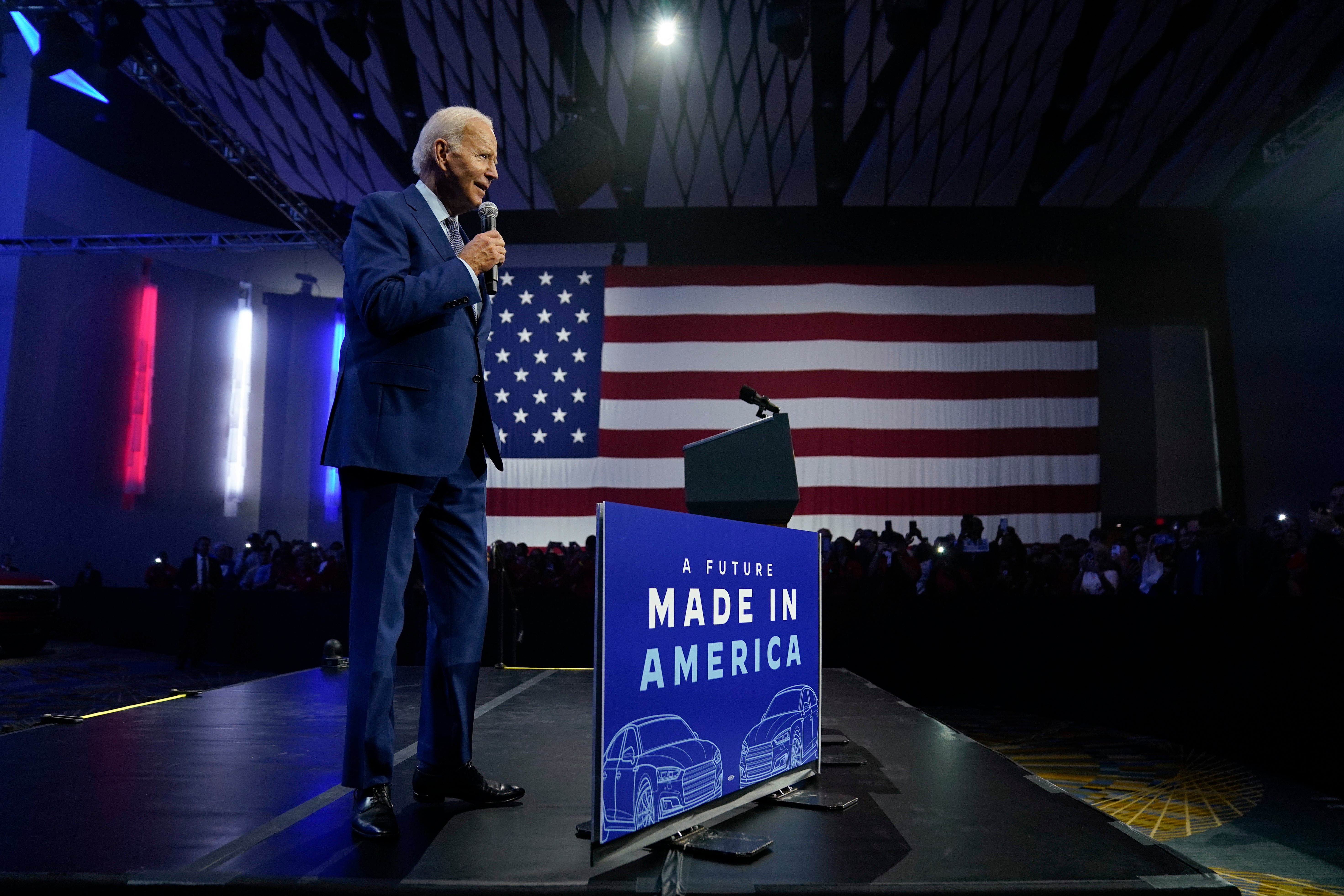 Biden Detroit Auto Show