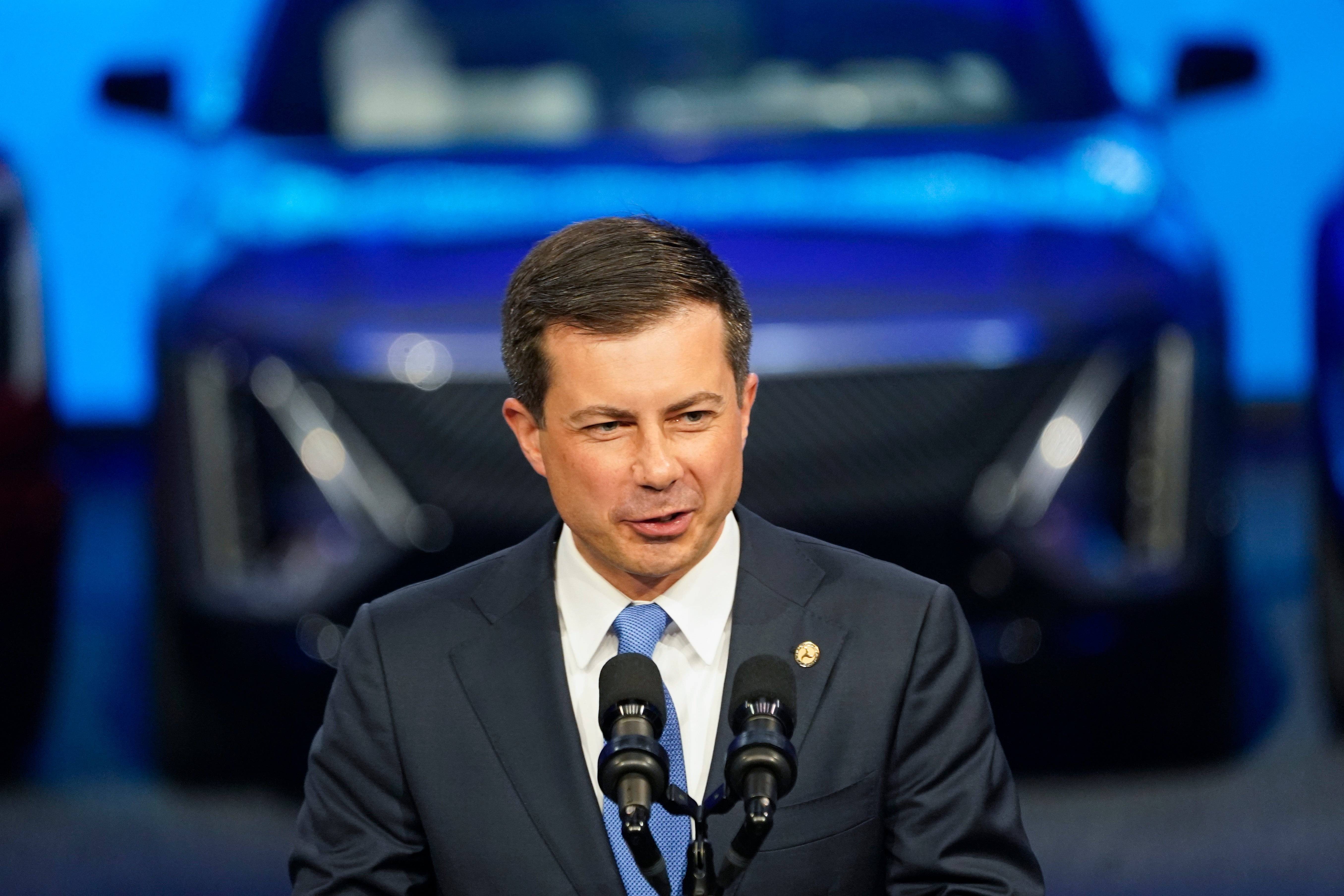 Detroit Auto Show Buttigieg