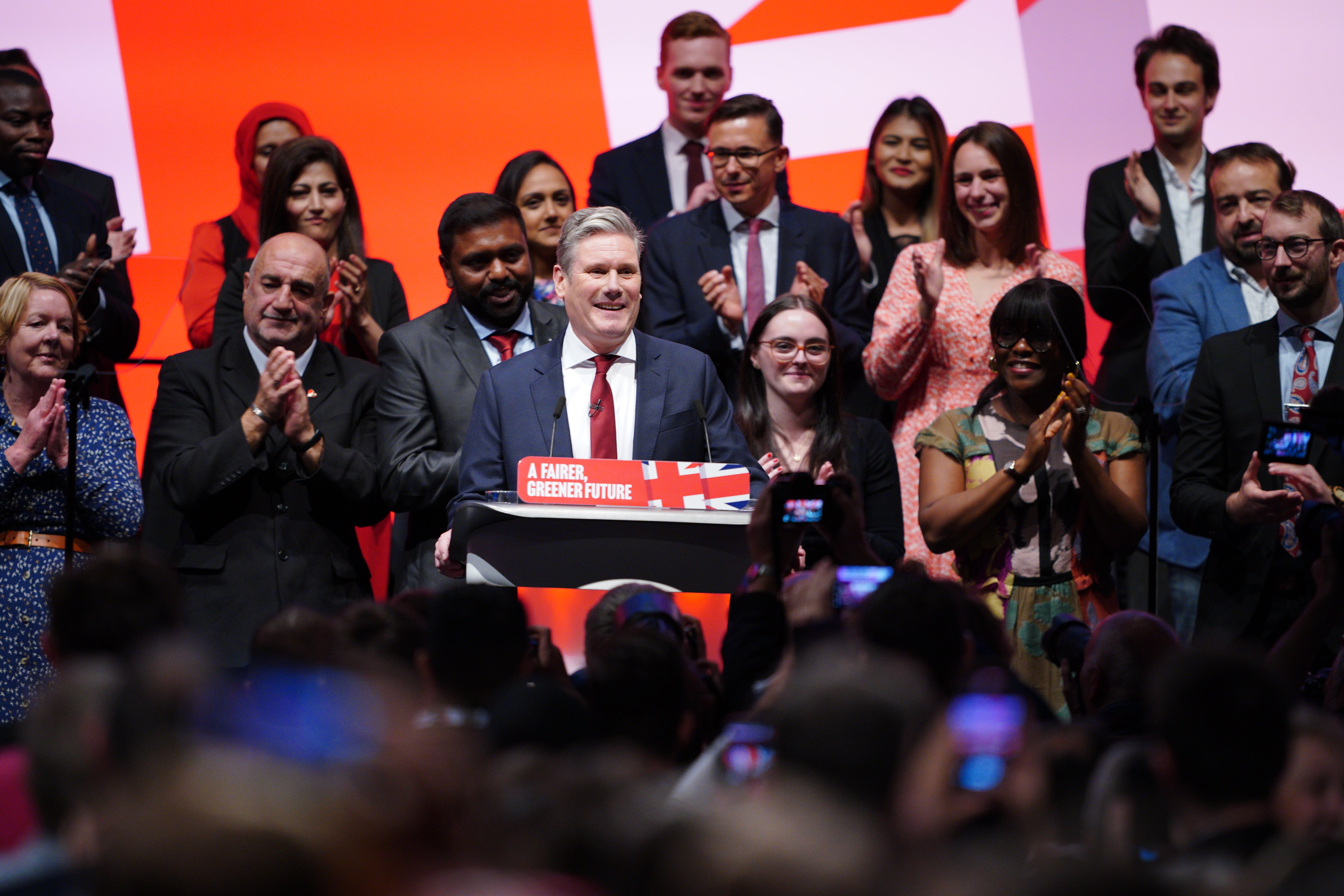 Party leader Sir Keir Starmer (Peter Byrne/PA)