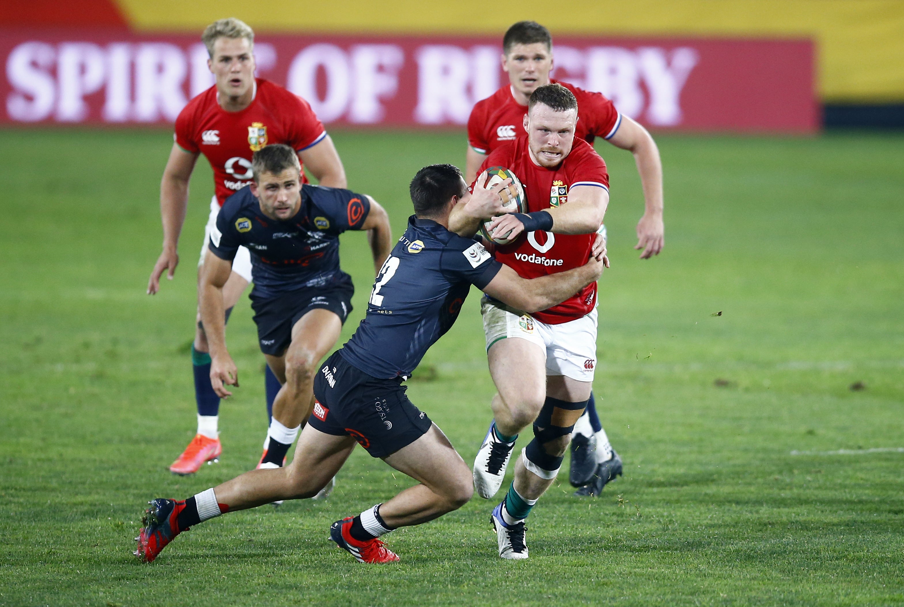 Sam Simmonds, seen here playing for the British and Irish Lions, is one of the most explosive runners in the Premiership (Steve Haag/PA)