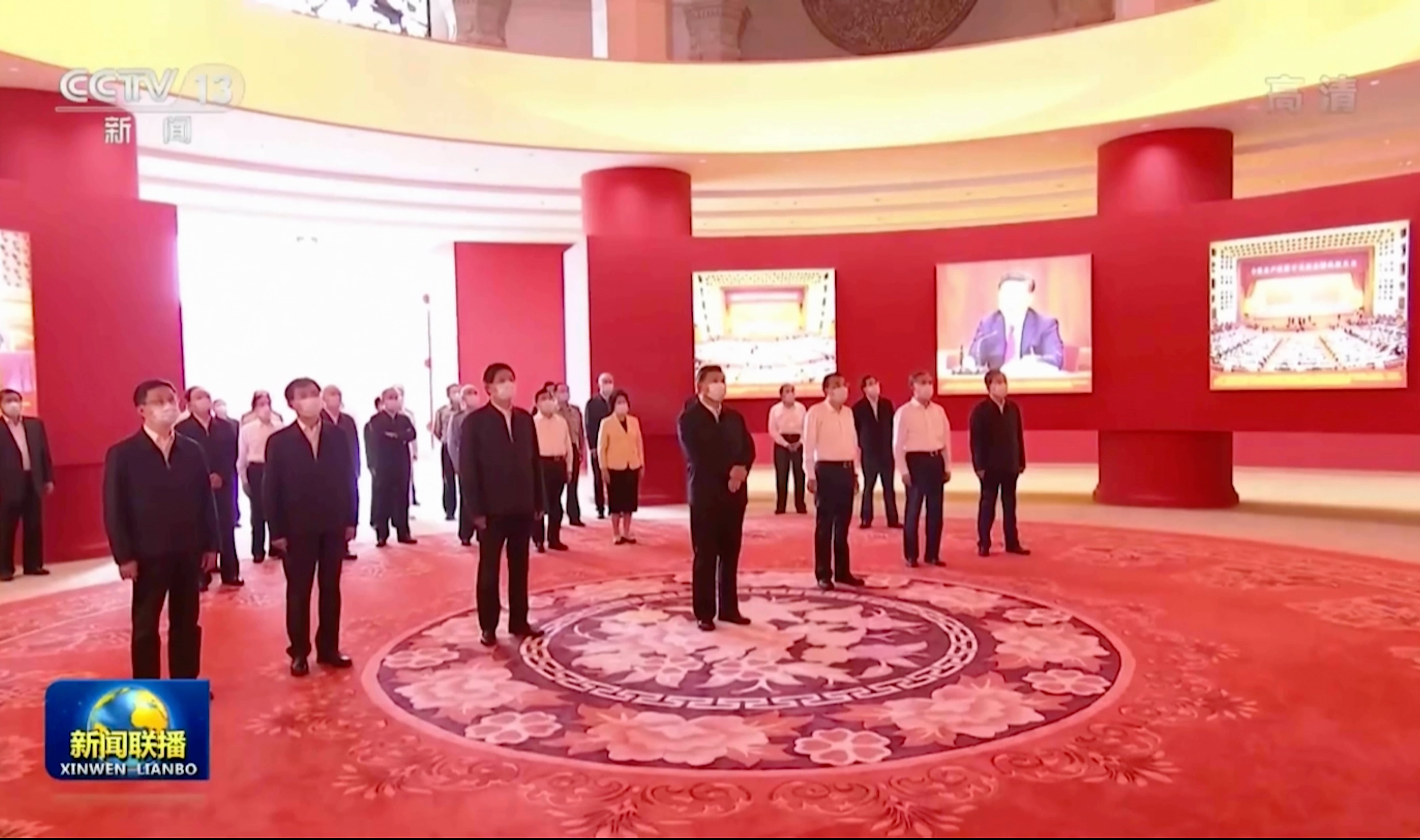 China Politics Xi Reappears