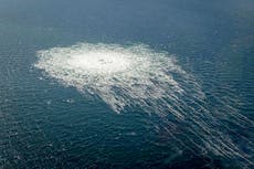 Russia gas pipeline ‘sabotage’ an ‘attempt to destabilise energy supply to EU’