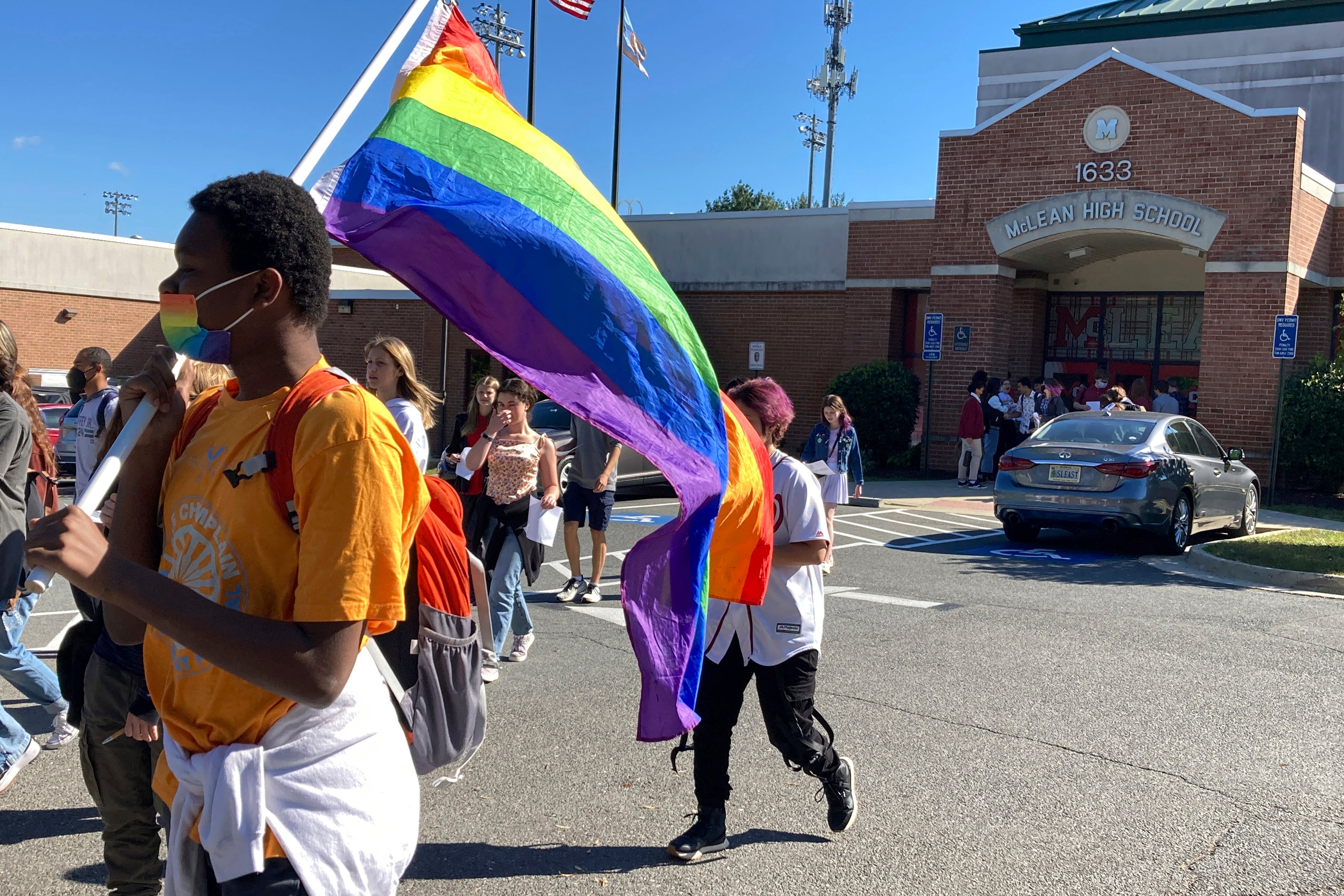 Thousands of students walked out on Tuesday to protest the drafted changes