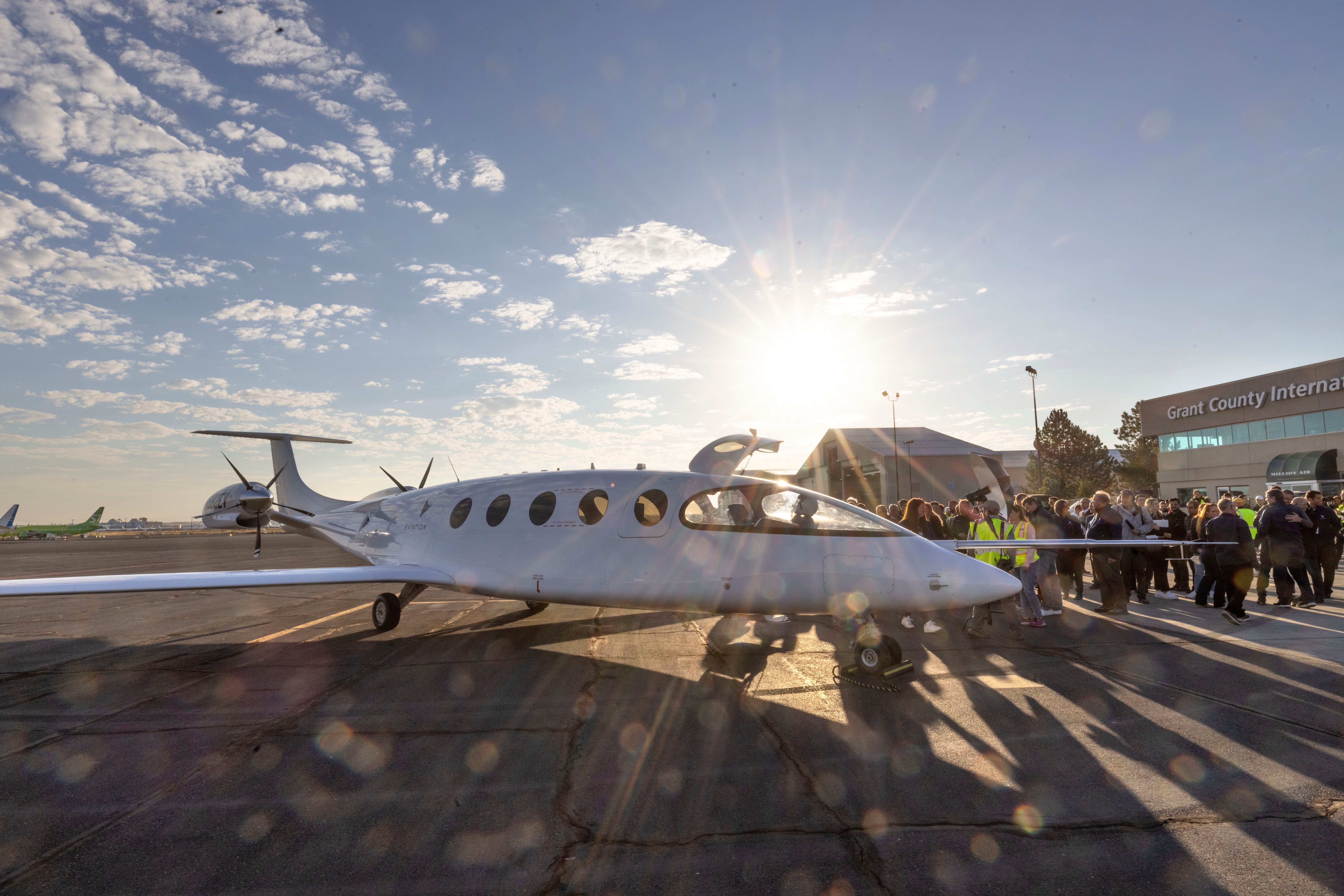 Electric Plane First Flight