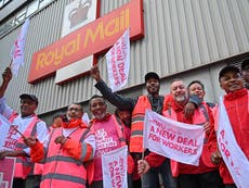 What date are the Royal Mail strikes in November and December 2022? 