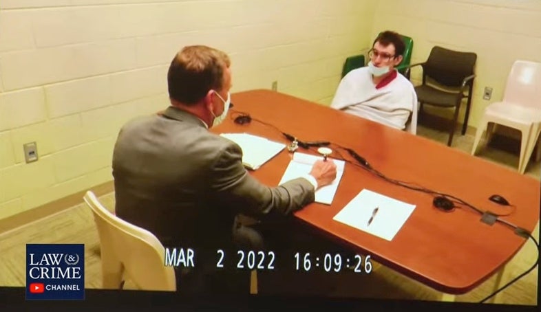 Nikolas Cruz seen in March 2022 interview with Dr Scott