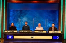 University Challenge: Mother and son compete together on show for UCL team