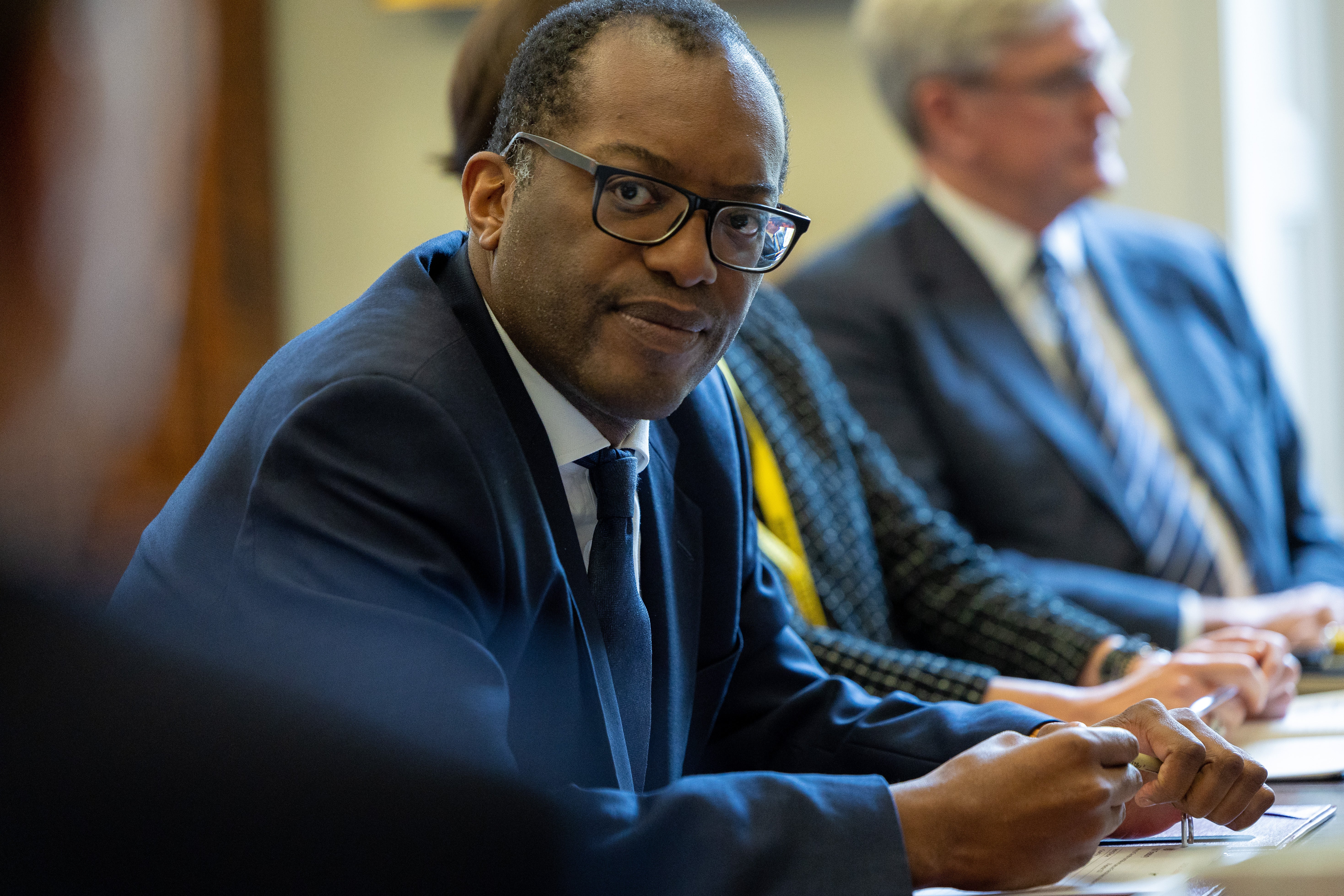 Kwasi Kwarteng met with business leaders in the City