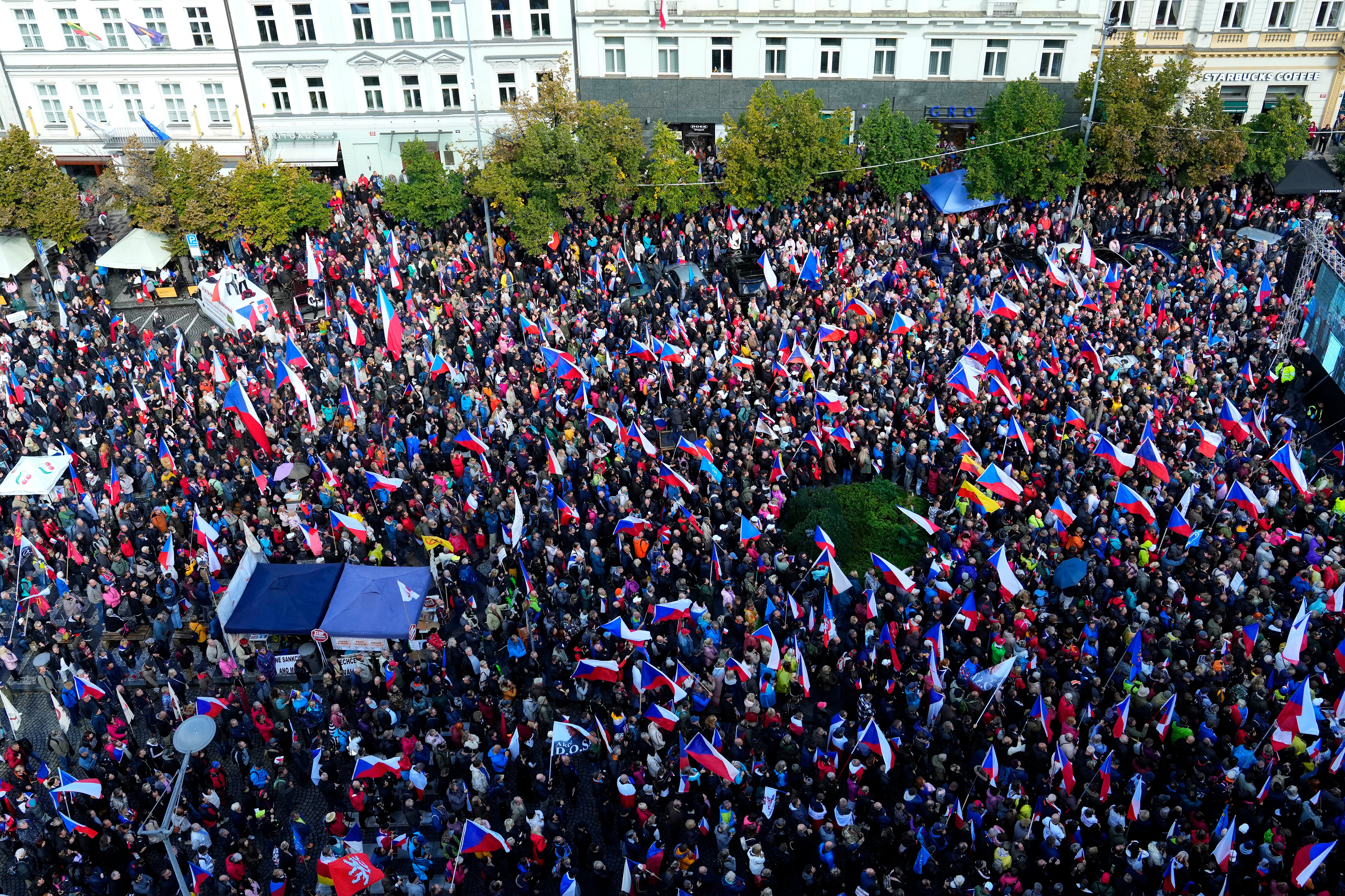 Czech Republic Protest