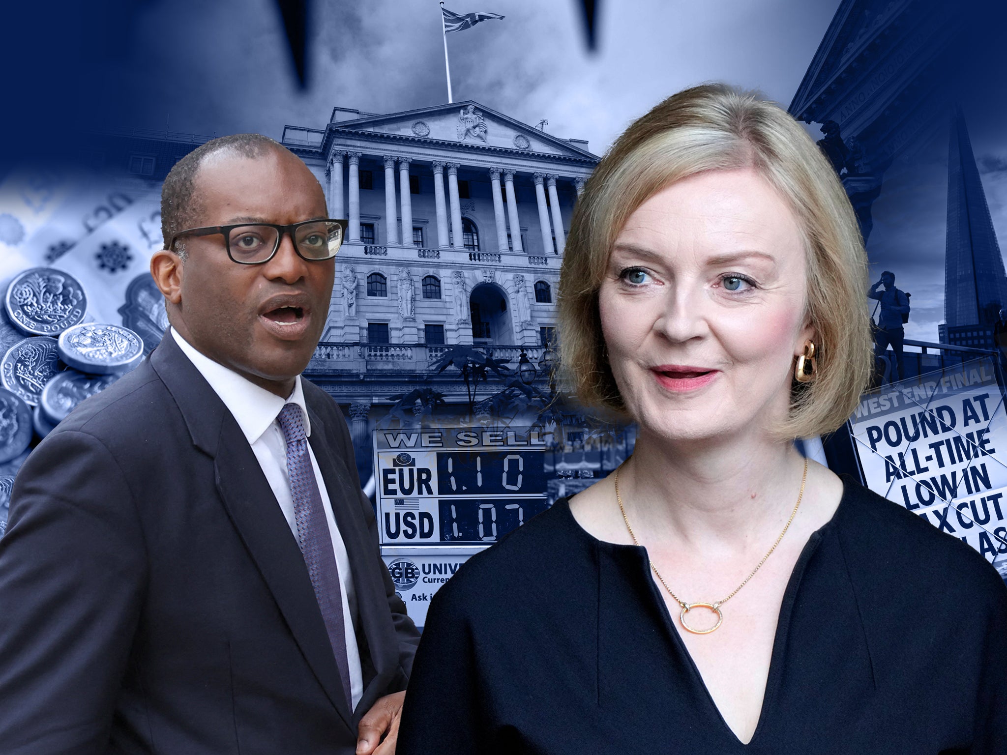 Kwasi Kwarteng and Liz Truss