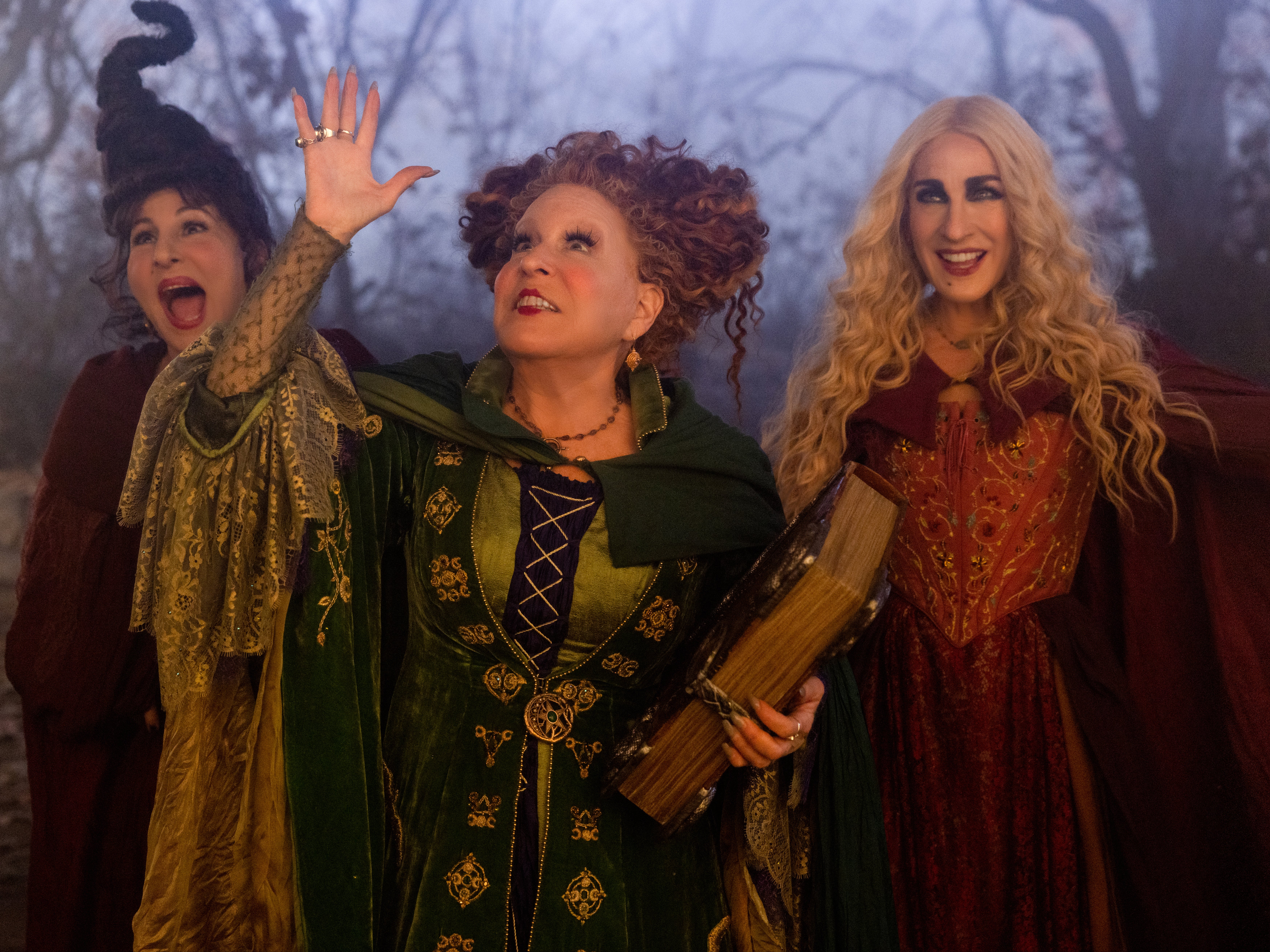 Kathy Najimy, Bette Midler, and Sarah Jessica Parker in ‘Hocus Pocus 2’