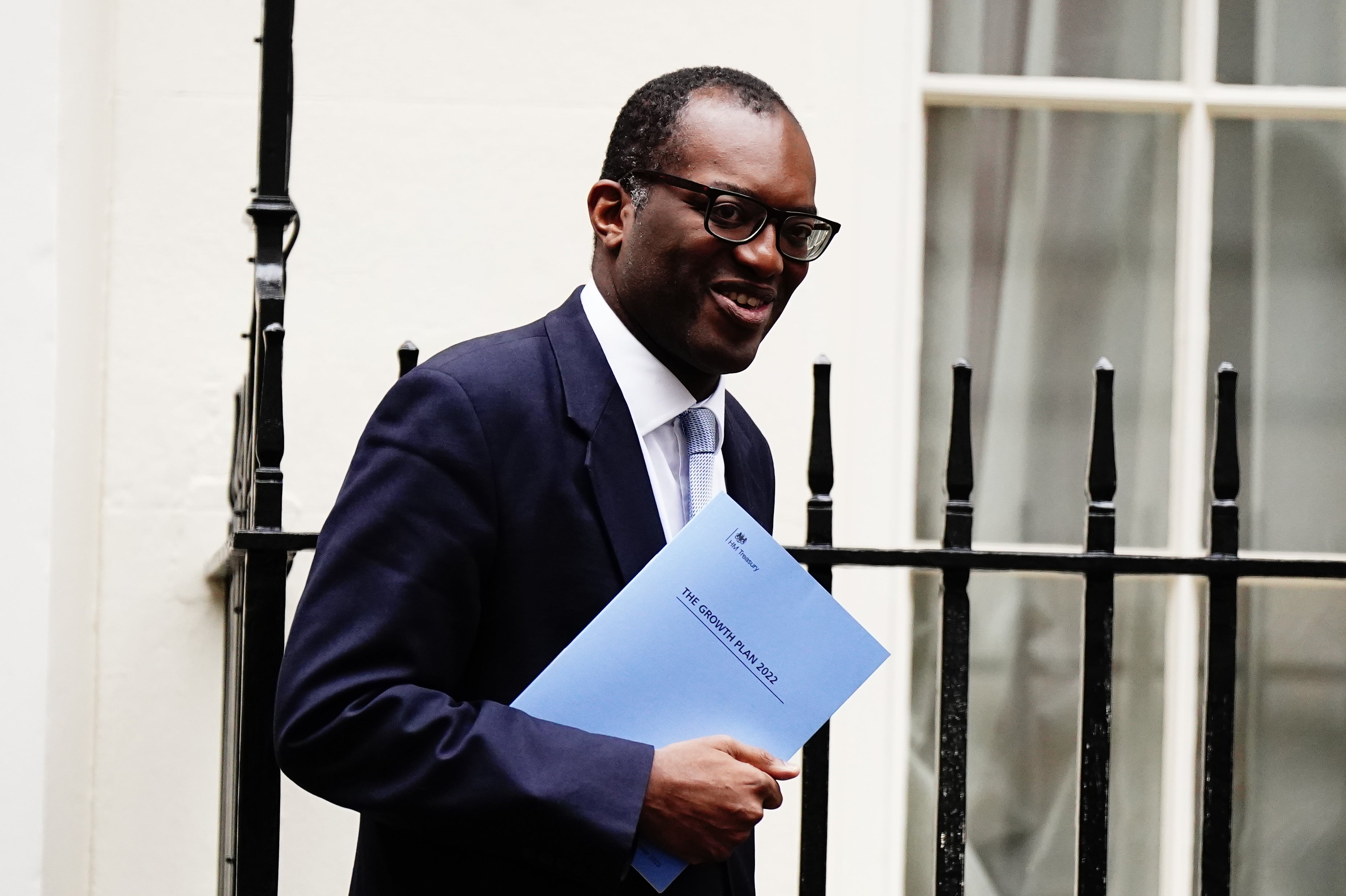 Chancellor Kwasi Kwarteng (Aaron Chown/PA)