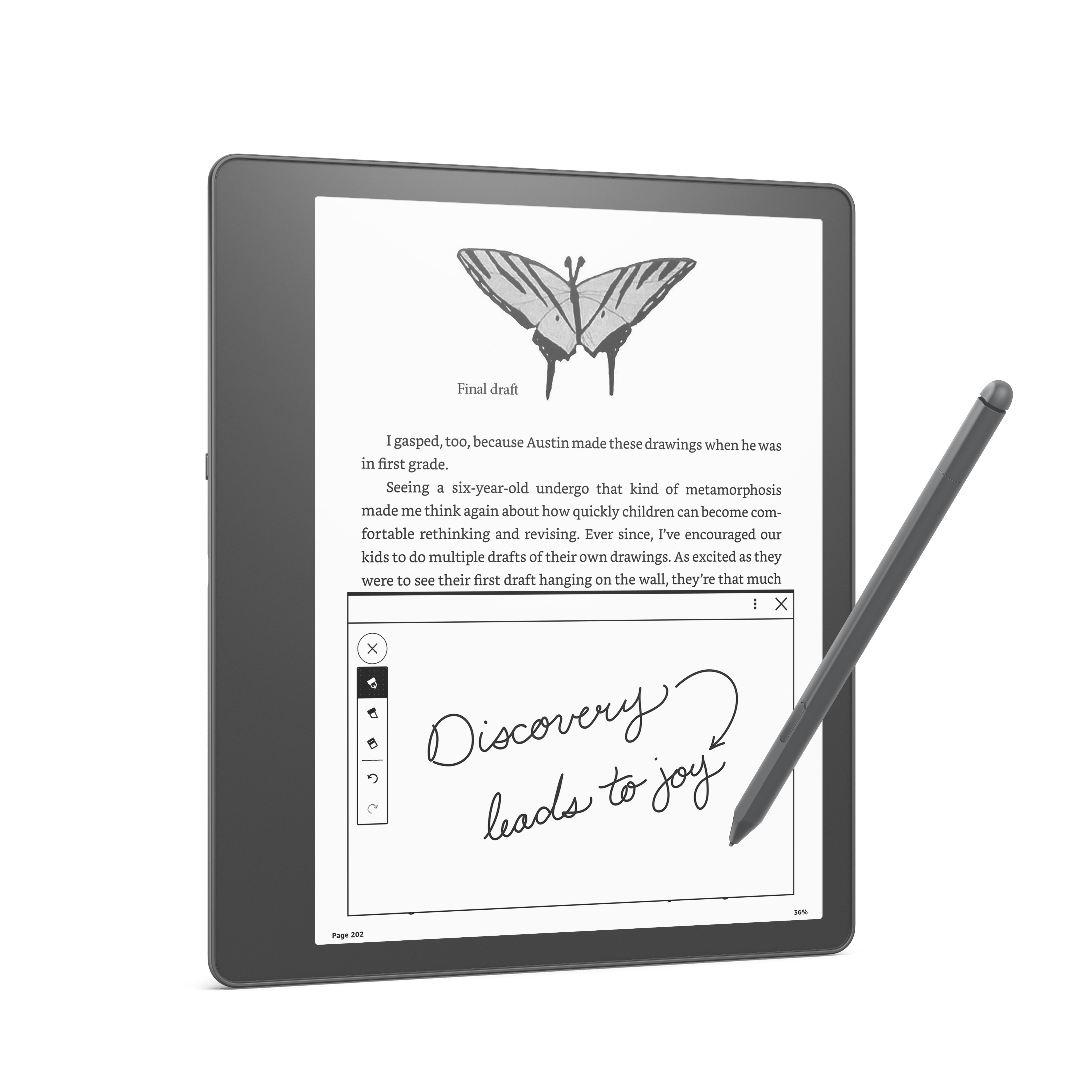 Amazon’s new Kindle Scribe (Amazon/PA)