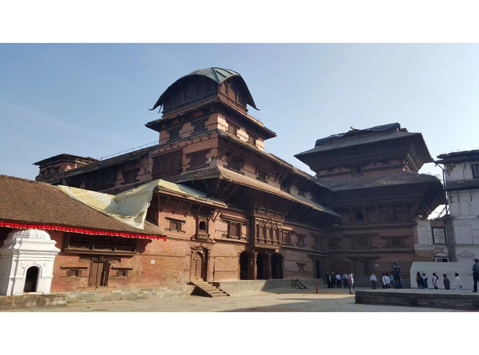 The Basantapur Palace complex after restoration