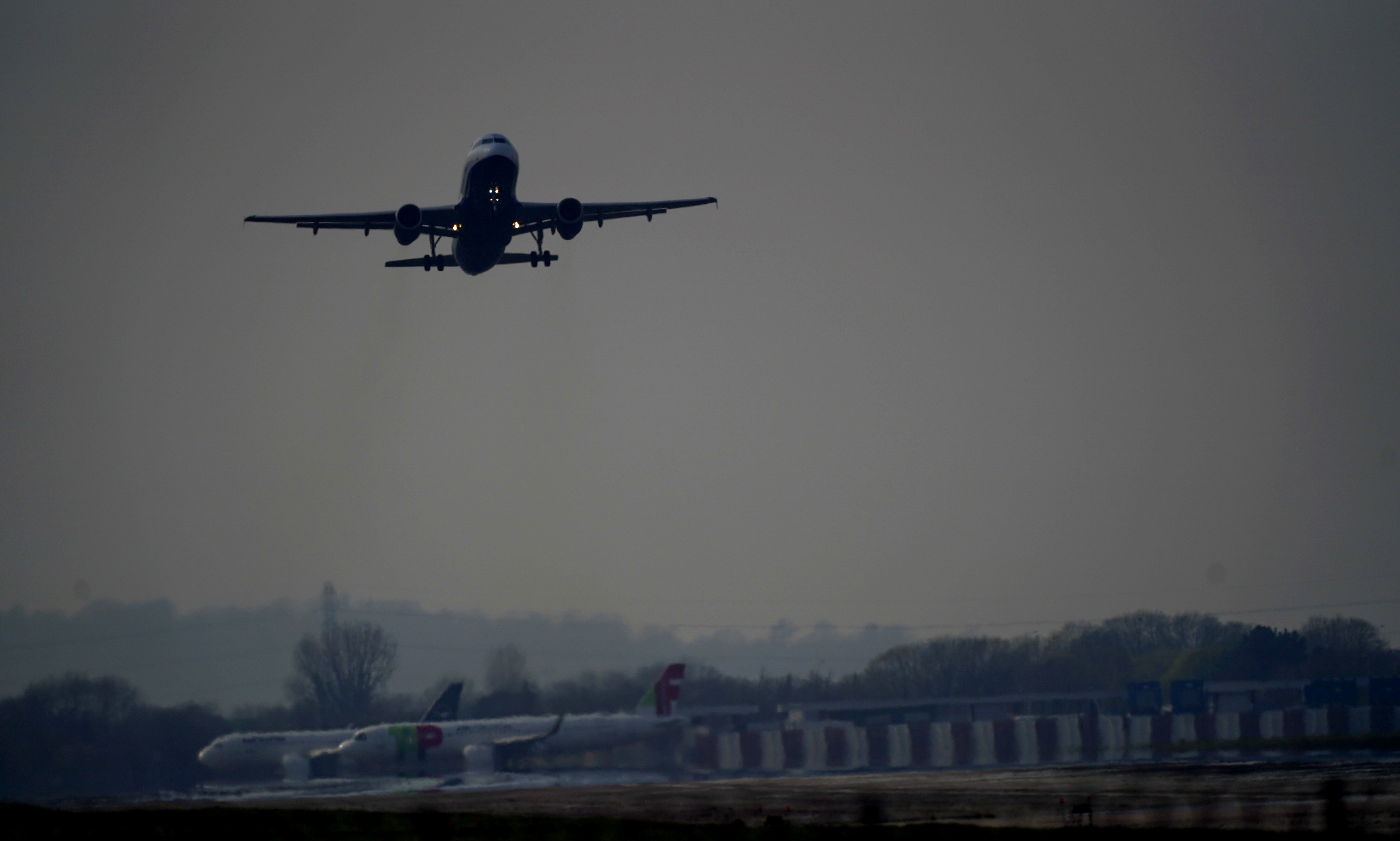 Heathrow Airport confirmed two planes collided on the airfield but said no injuries had been reported (Steve Parsons/PA)