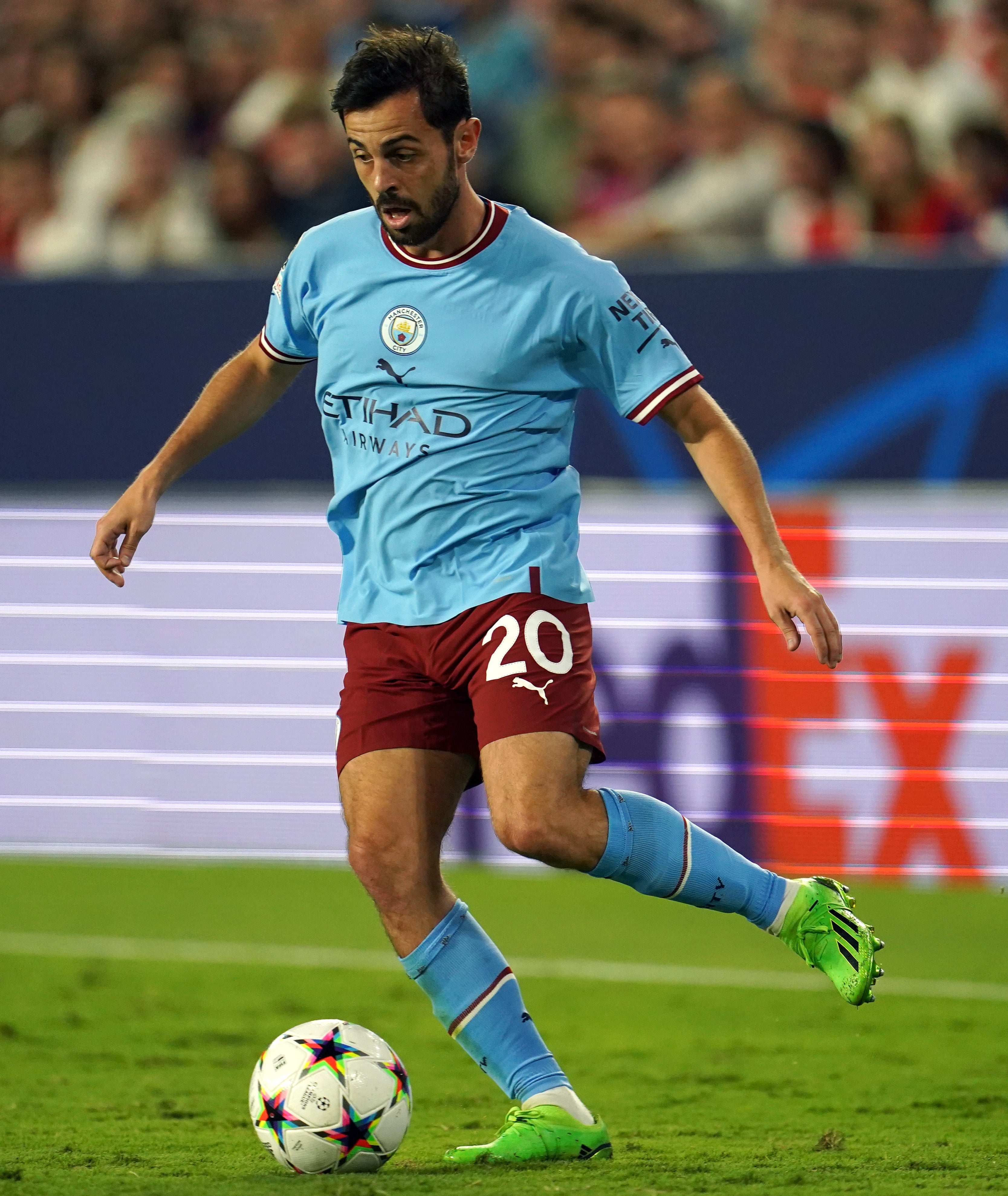 Manchester City’s Bernardo Silva (Nick Potts/PA)