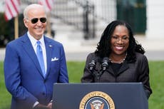 Biden, Harris to attend Jackson's Supreme Court investiture