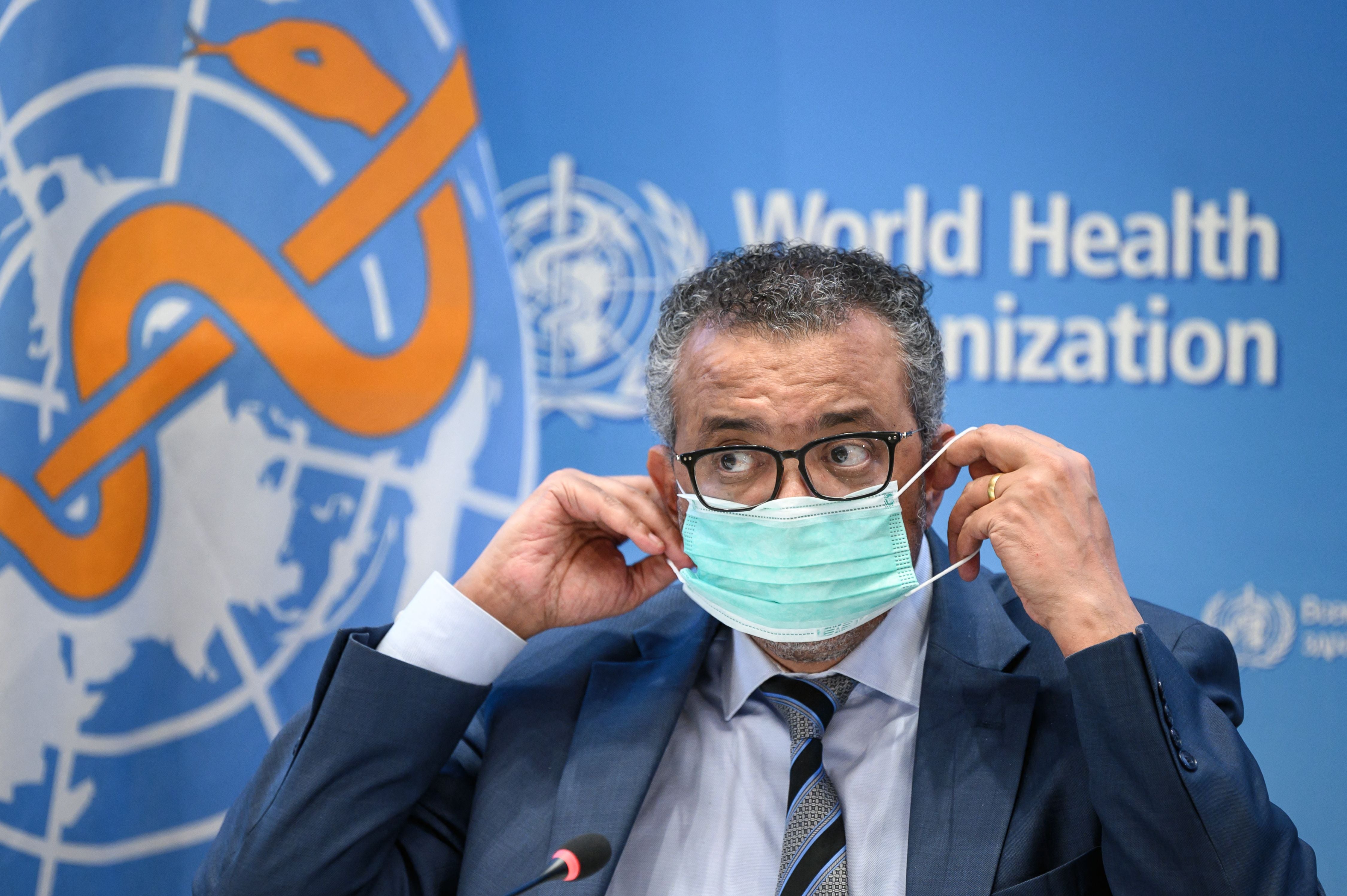 Tedros says he believes the world can work together