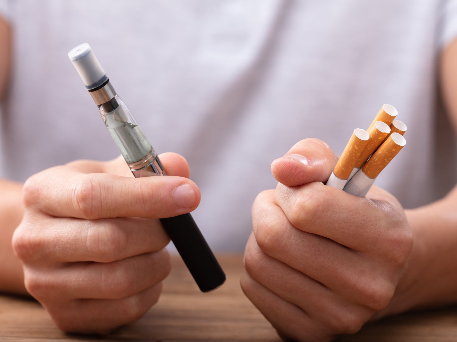 Vaping products are more addictive than traditional cigarettes, say scientists in a new study