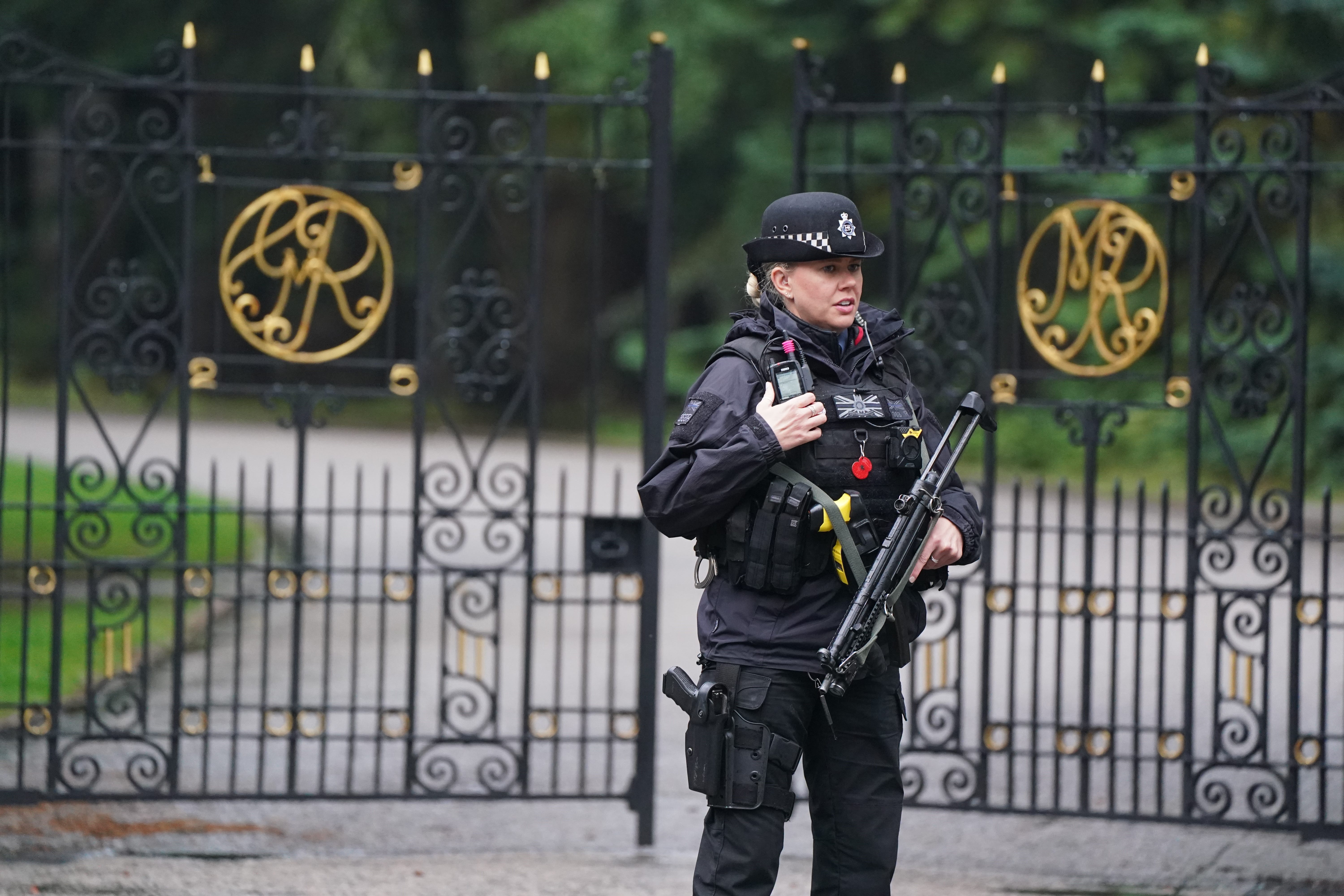 Operation Unicorn commenced after the death of the Queen at Balmoral (Andrew Milligan/PA)