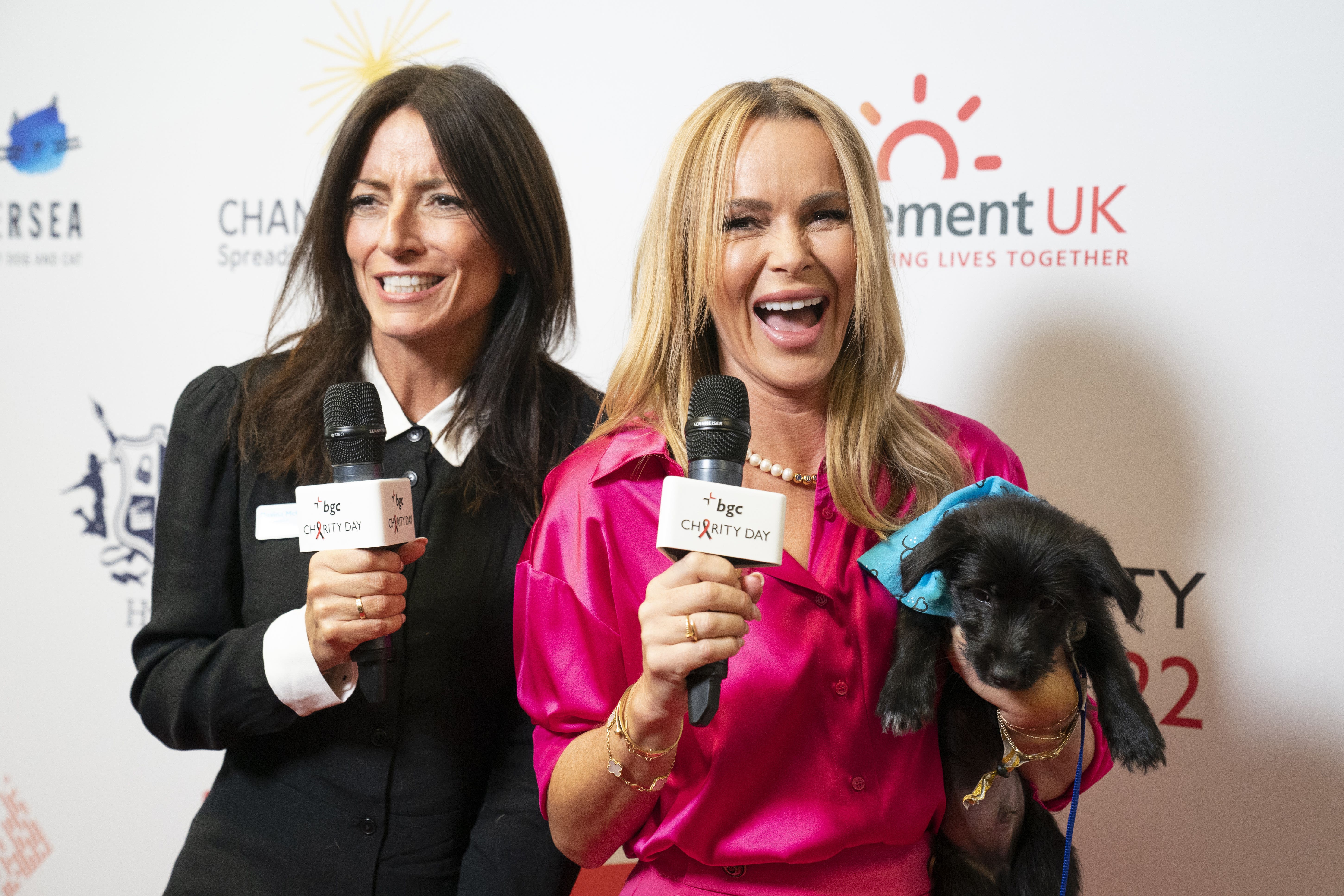 Davina McCall and Amanda Holden (Kirsty O’Connor/PA)