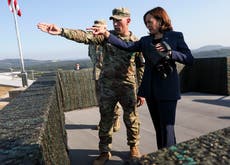 Kamala Harris mistakenly praises ‘Republic of North Korea’ during DMZ trip