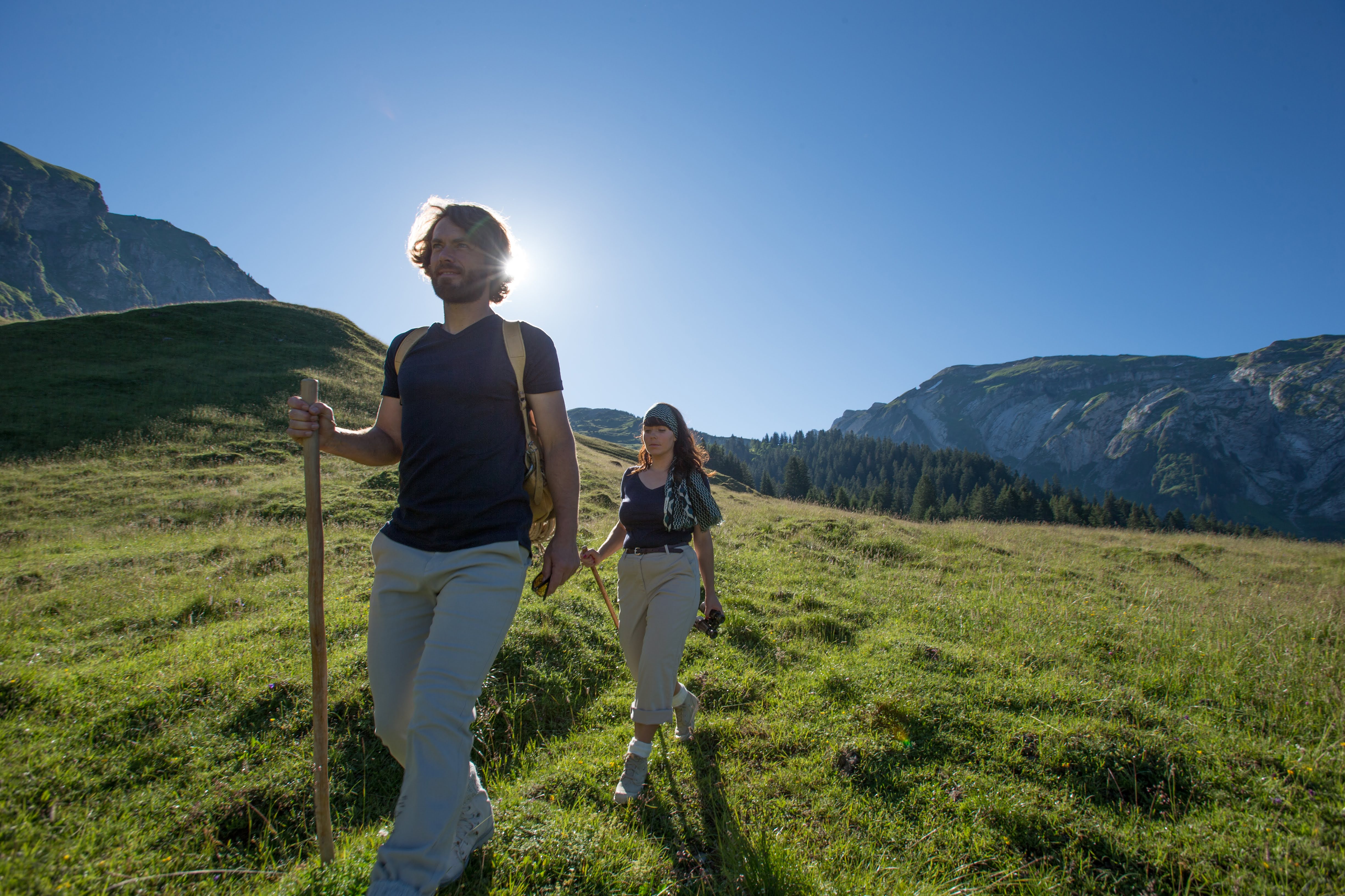 Morzine in the summer makes a beautiful backdrop to classes